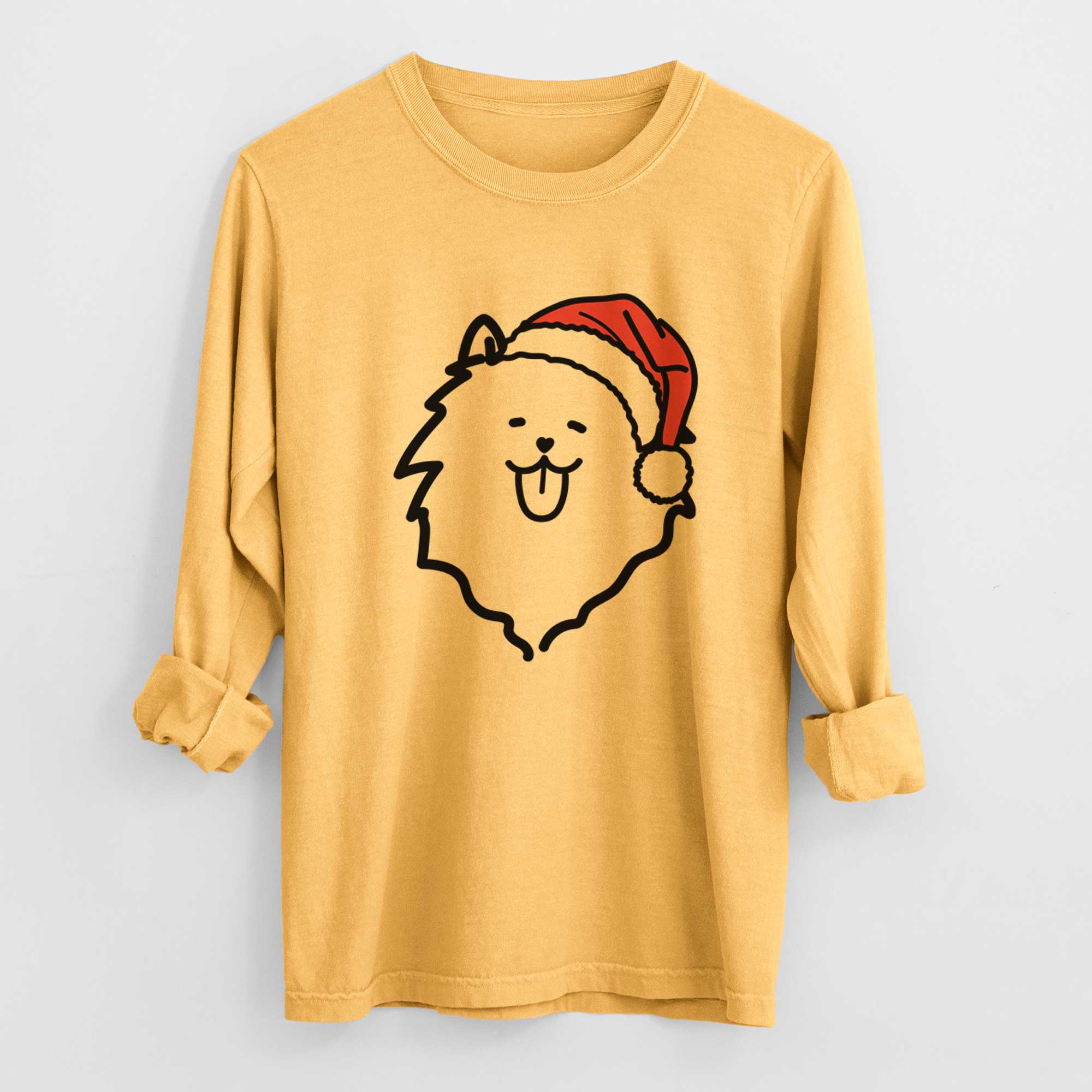 Jolly Pomeranian - Heavyweight 100% Cotton Long Sleeve