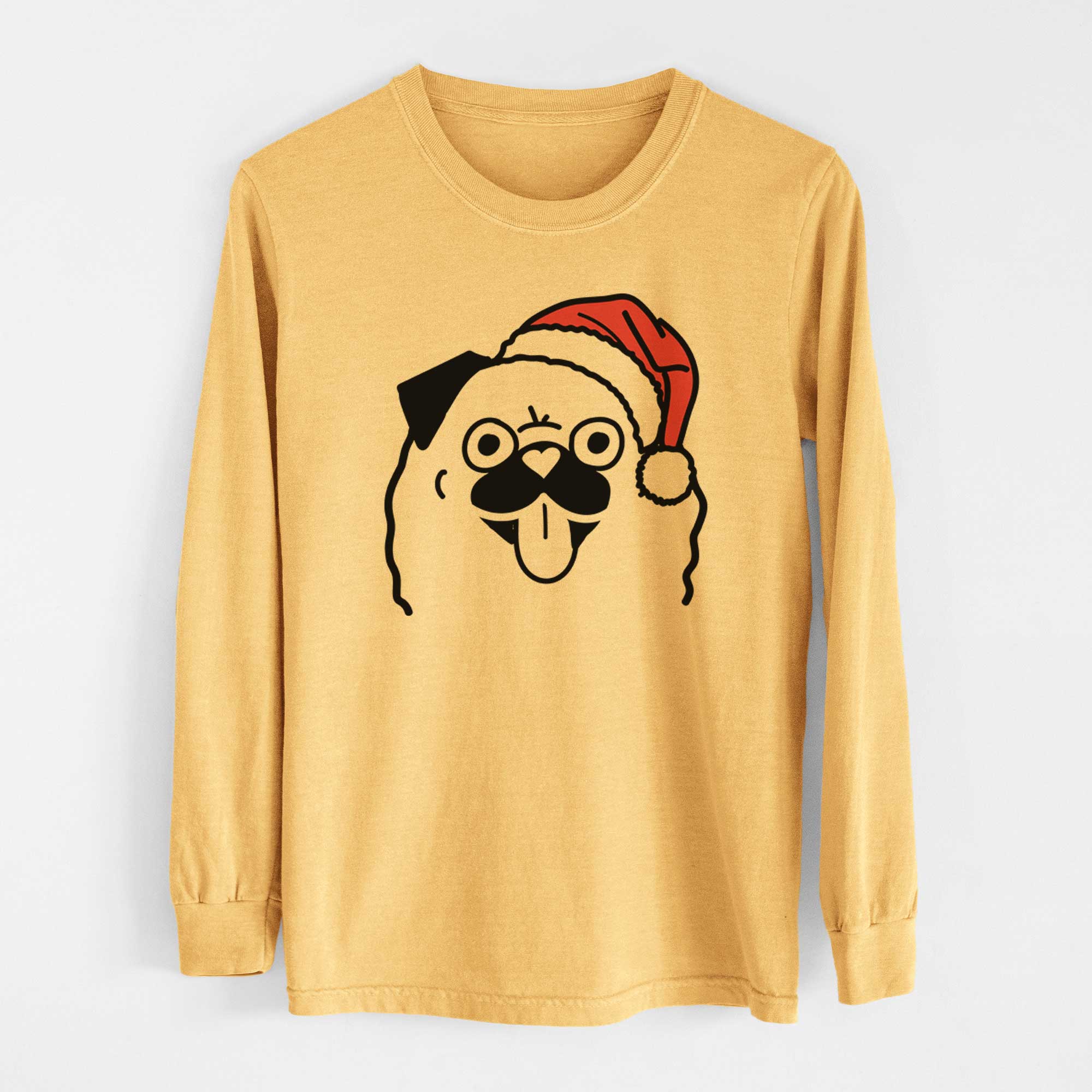 Jolly Pug - Heavyweight 100% Cotton Long Sleeve