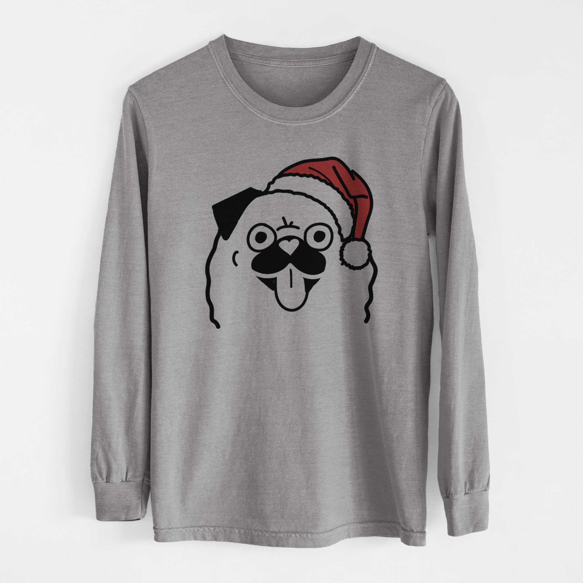 Jolly Pug - Heavyweight 100% Cotton Long Sleeve