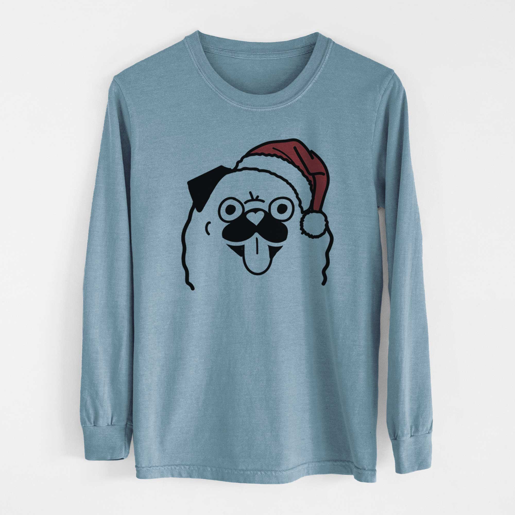 Jolly Pug - Heavyweight 100% Cotton Long Sleeve