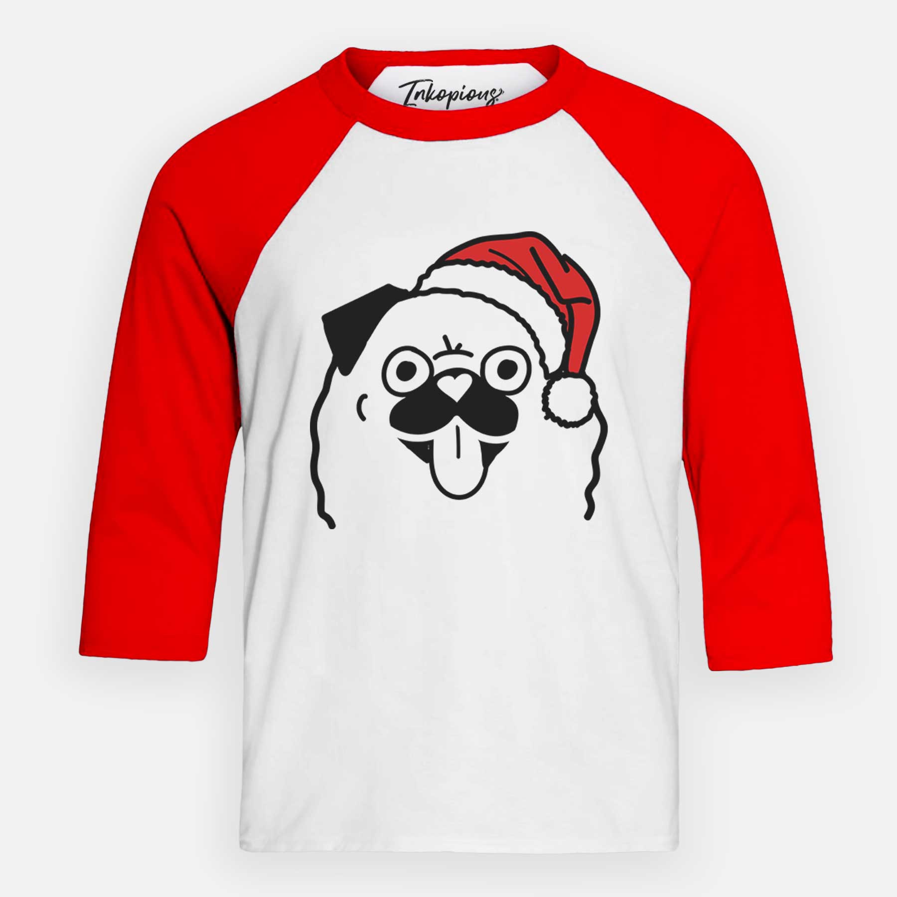 Jolly Pug - Youth 3/4 Long Sleeve