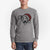 Jolly Beagle Mix - Roland - Heavyweight 100% Cotton Long Sleeve