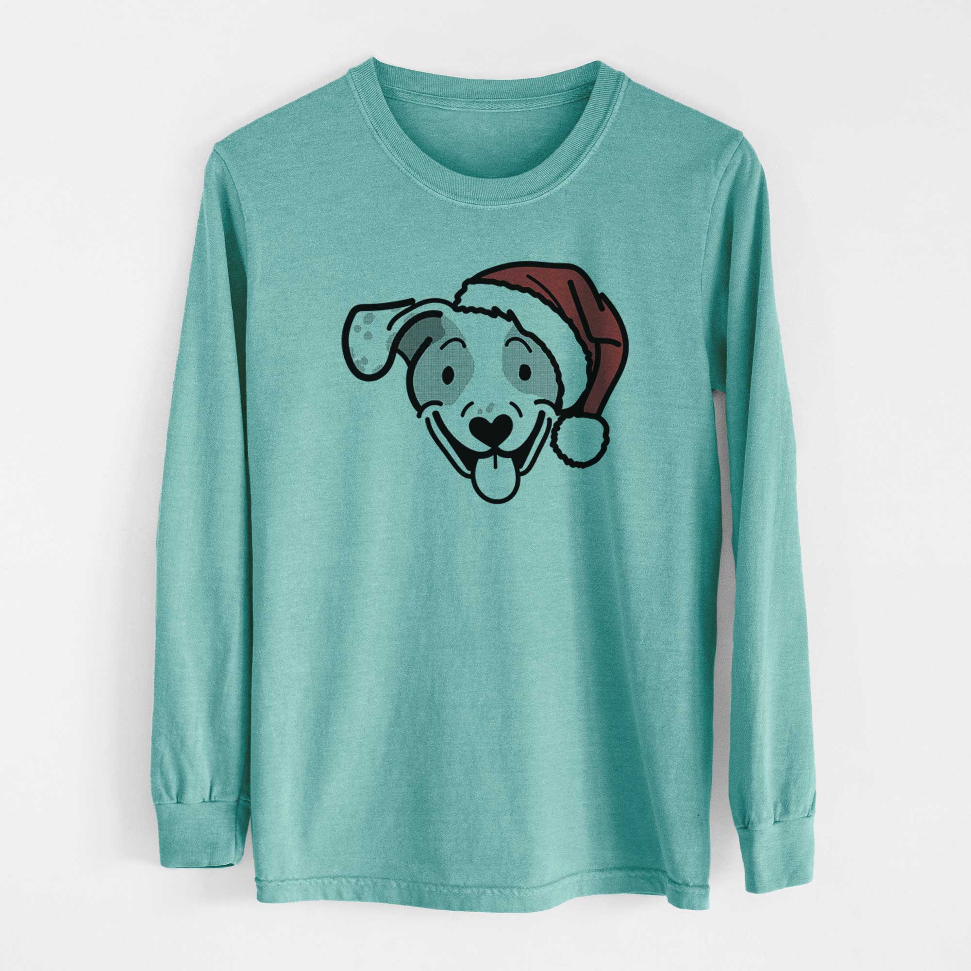 Jolly Beagle Mix - Roland - Heavyweight 100% Cotton Long Sleeve