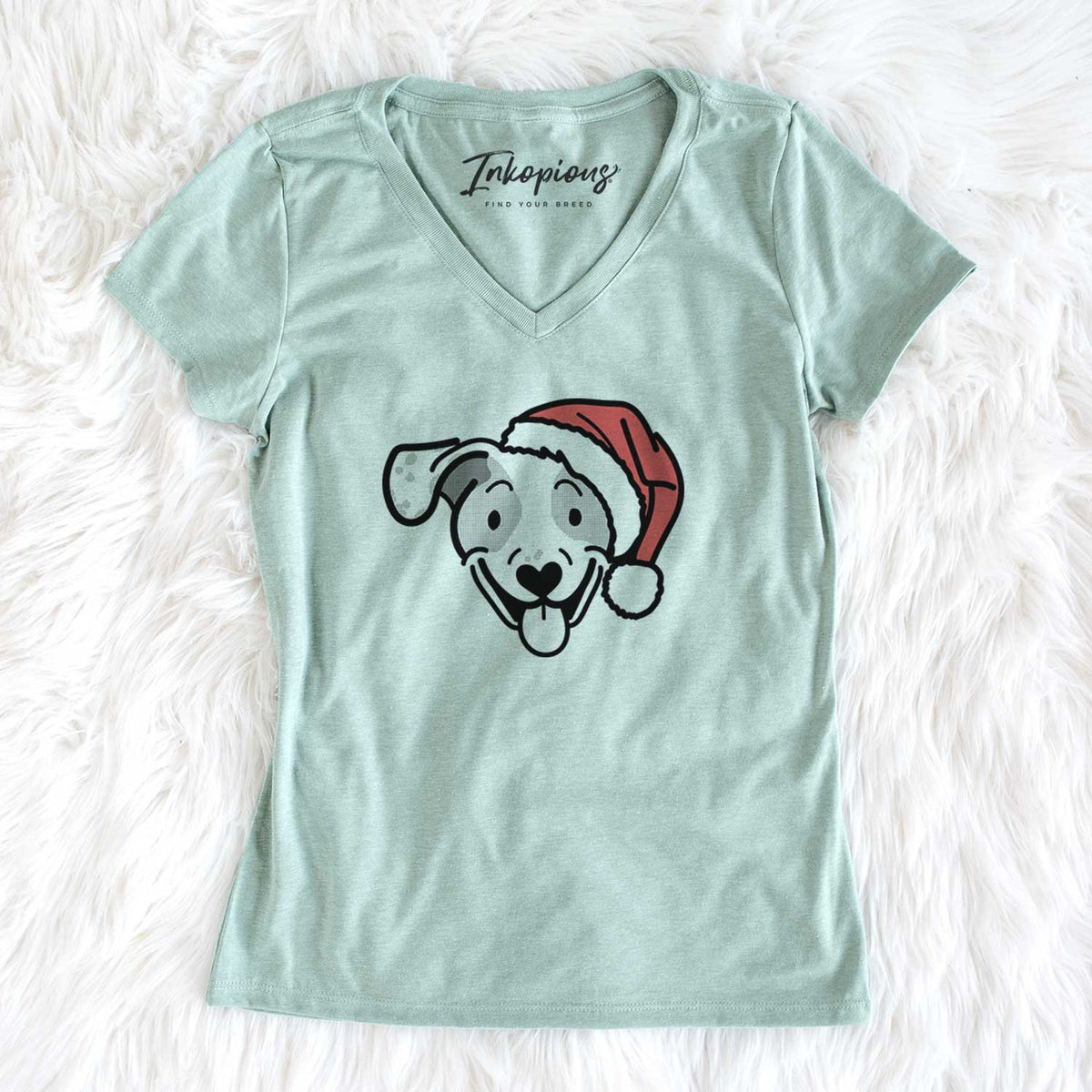 Jolly Beagle Mix - Roland - Women&#39;s V-neck Shirt