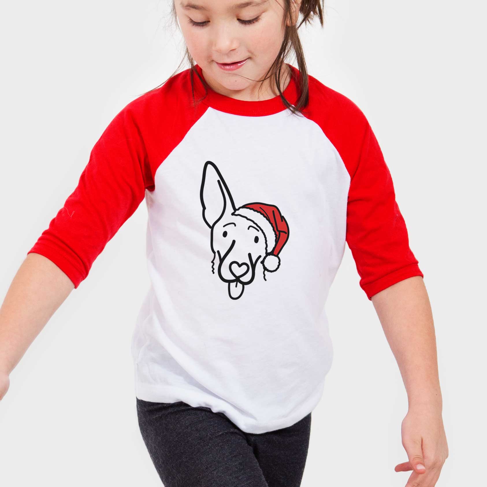 Jolly Shepherd Mix - Rosie - Youth 3/4 Long Sleeve