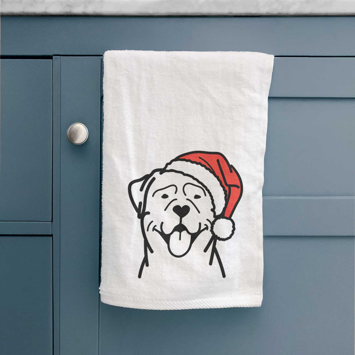 Jolly Rottweiler - Decorative Hand Towel