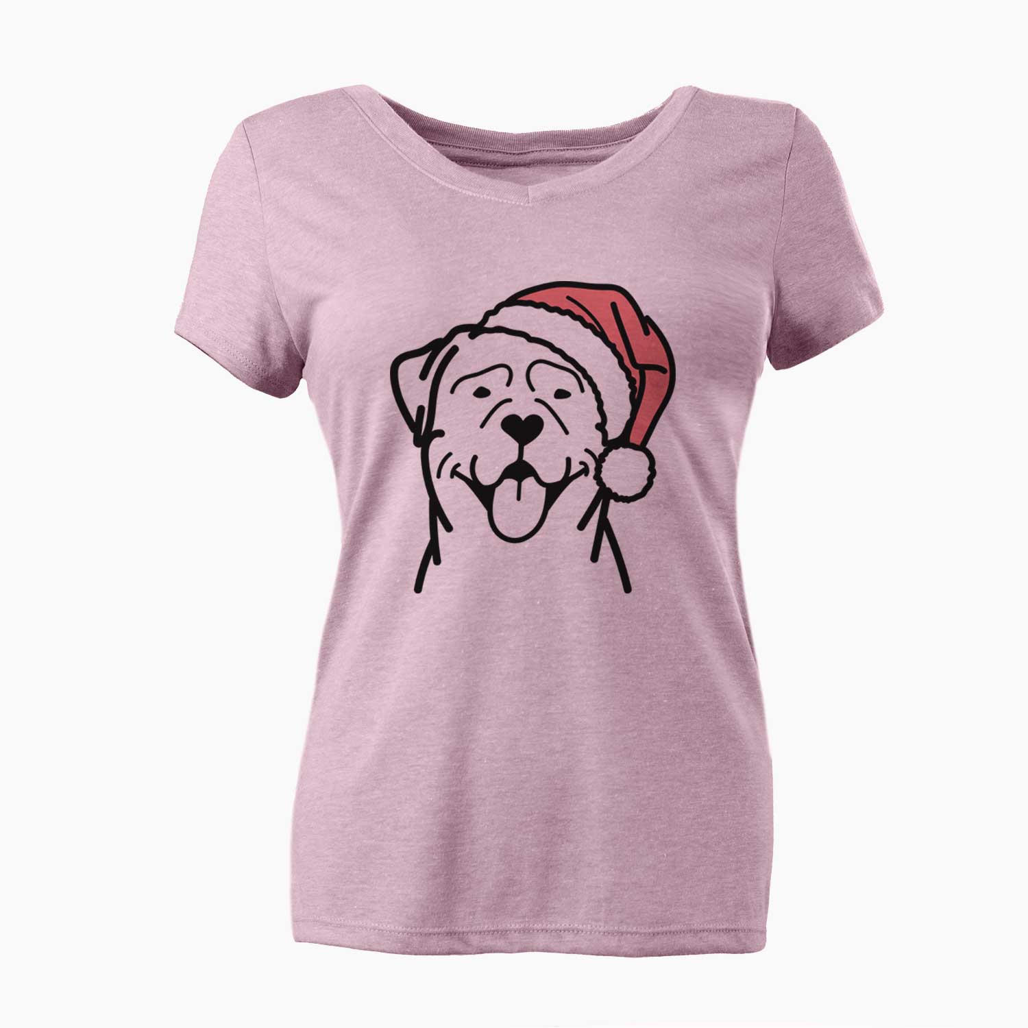 Jolly Rottweiler - Women's V-neck Shirt