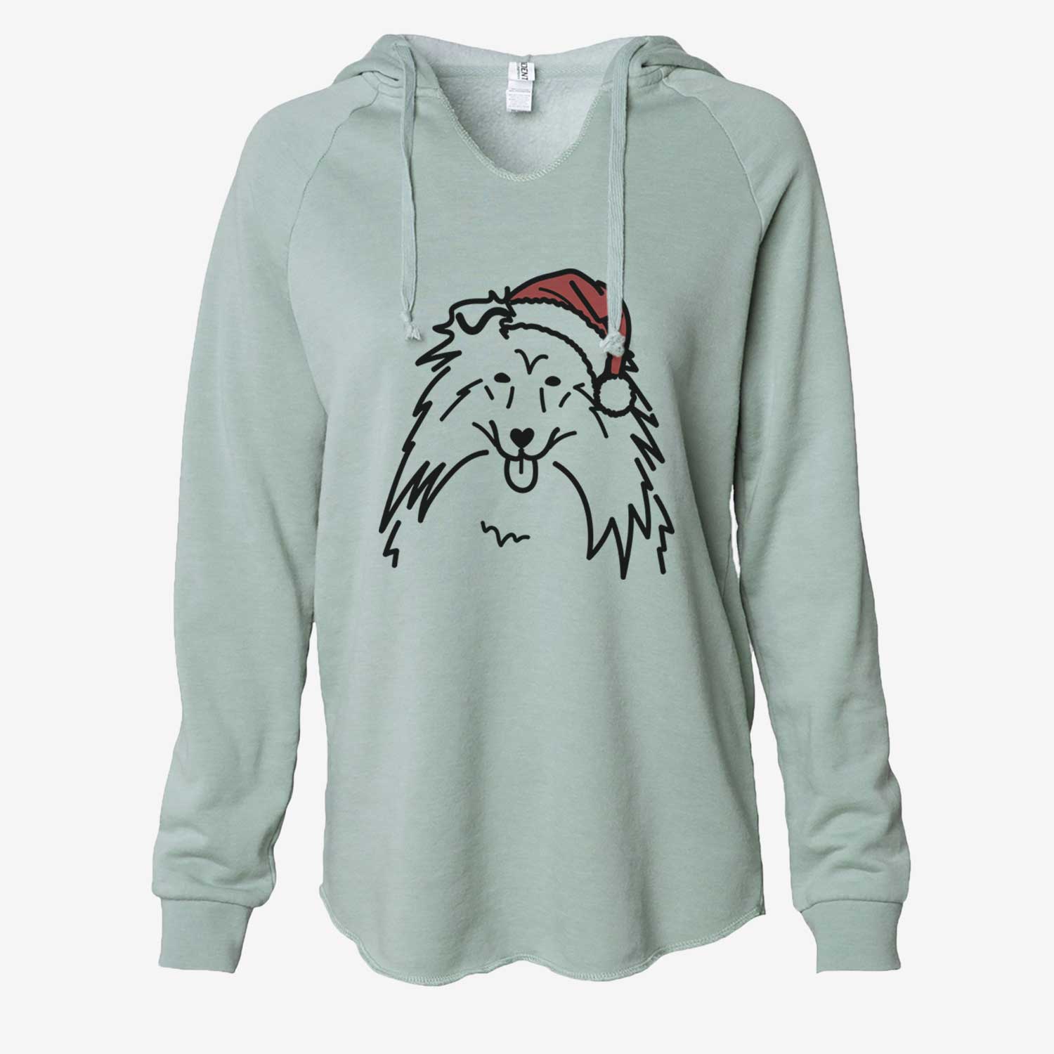 Jolly Rough Collie - Cali Wave Hooded Sweatshirt