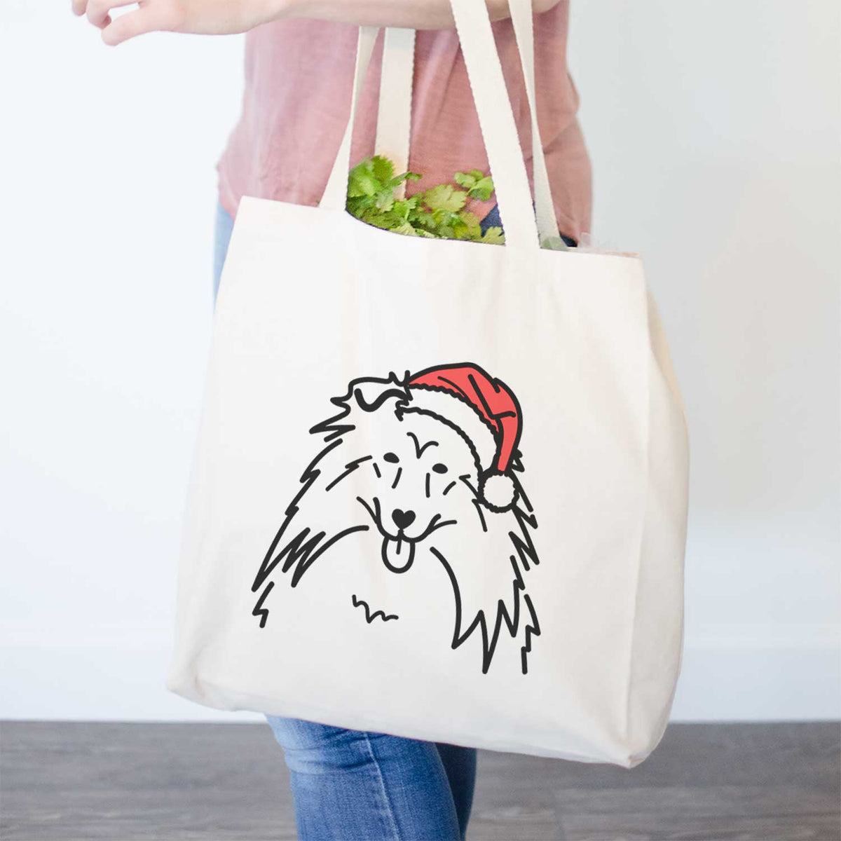 Jolly Rough Collie - Tote Bag