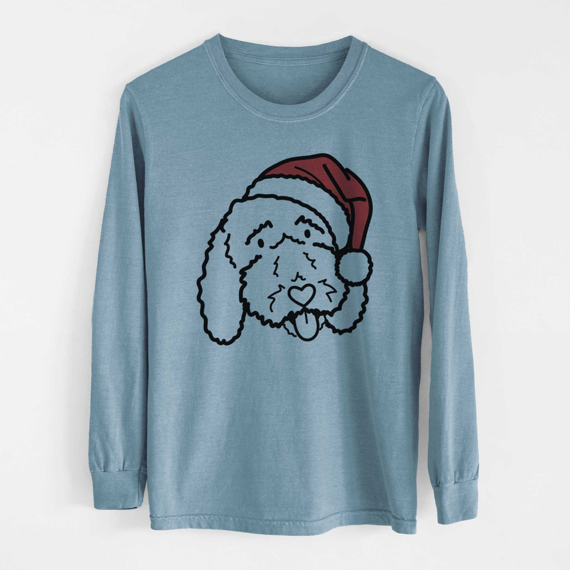 Jolly Bernedoodle - Ruby - Heavyweight 100% Cotton Long Sleeve