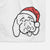 Jolly Bernedoodle - Ruby - Decorative Hand Towel