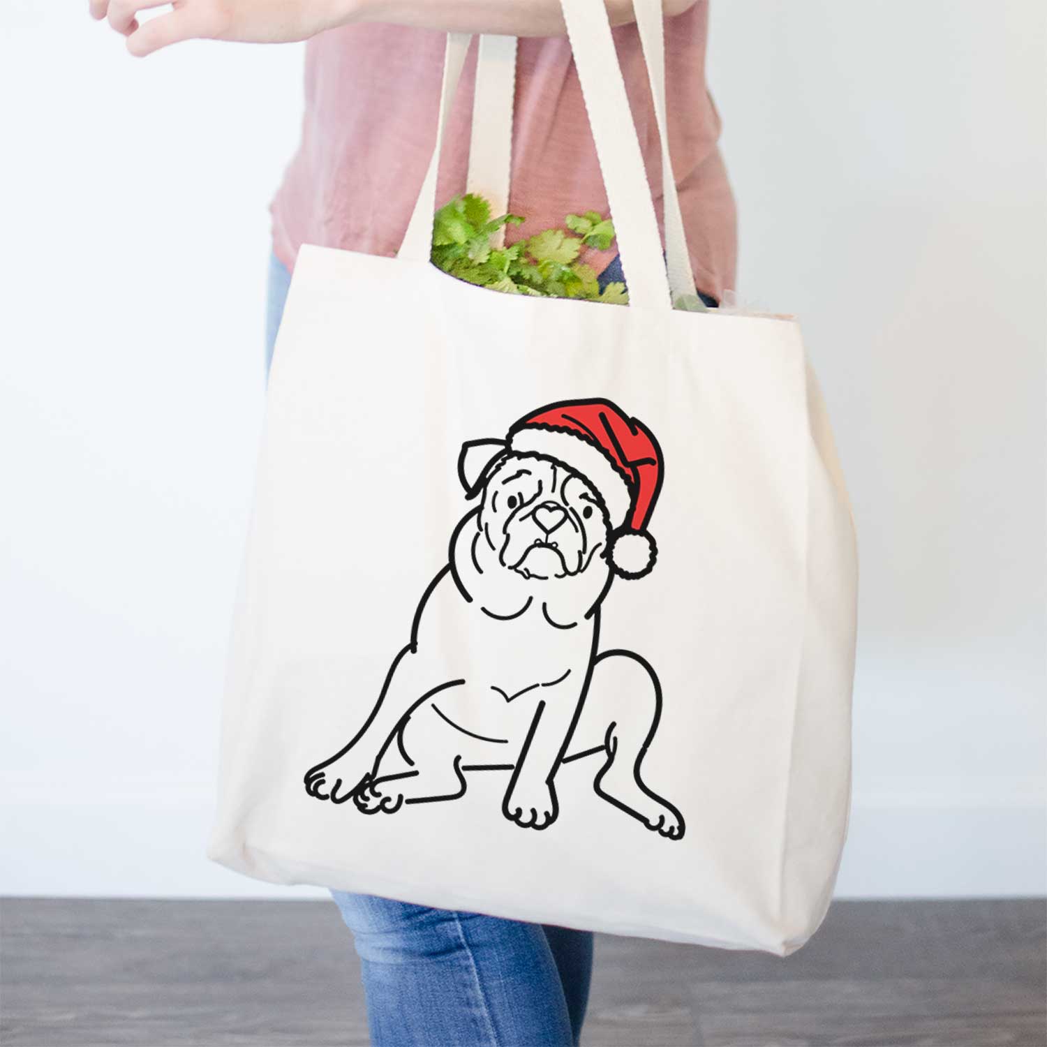 Jolly Pug - Rudy - Tote Bag