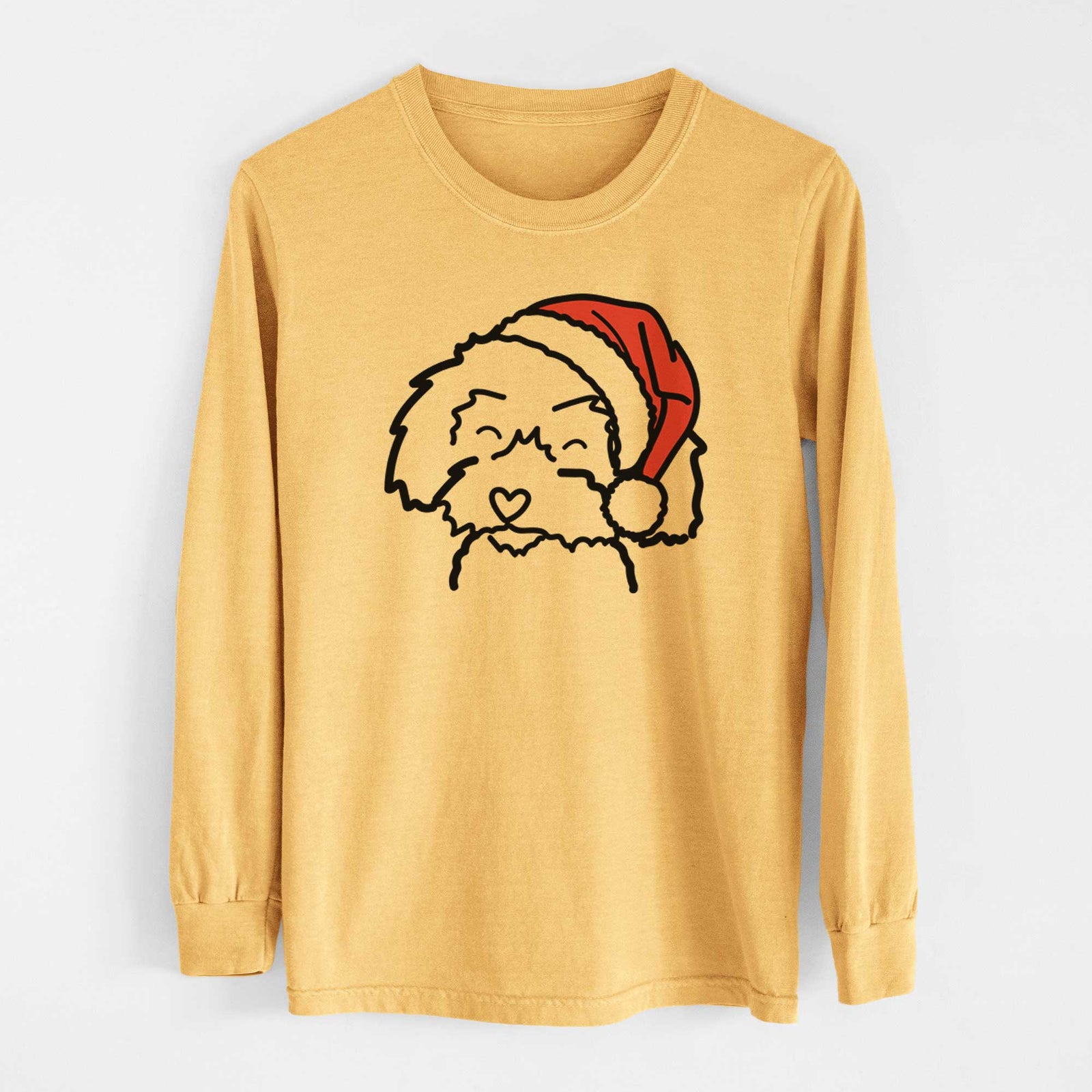 Jolly Schnoodle - Heavyweight 100% Cotton Long Sleeve