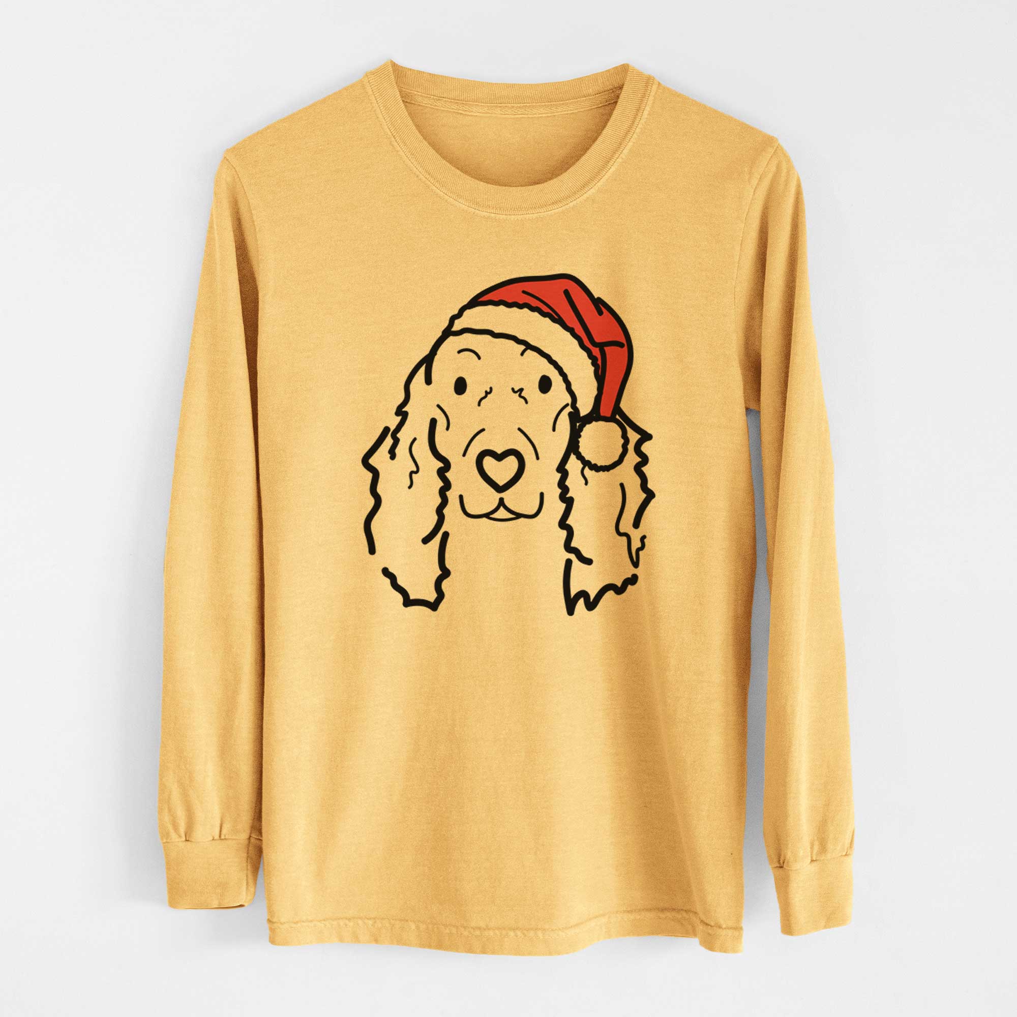 Jolly Irish Setter - Seven - Heavyweight 100% Cotton Long Sleeve