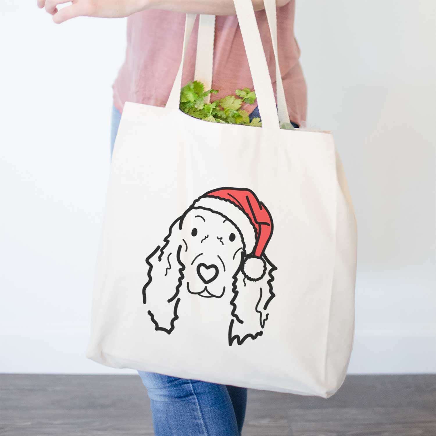 Jolly Irish Setter - Seven - Tote Bag