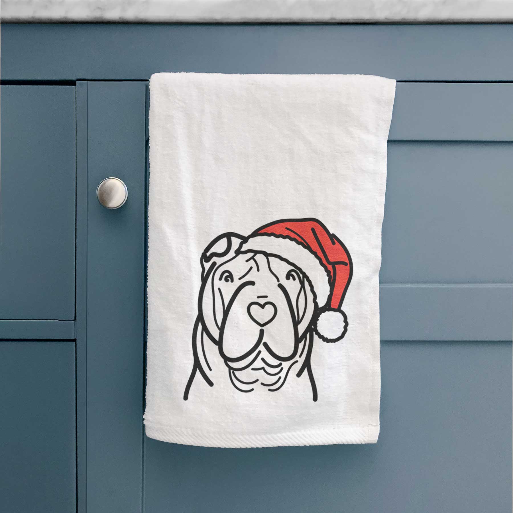 Jolly Shar Pei - Decorative Hand Towel