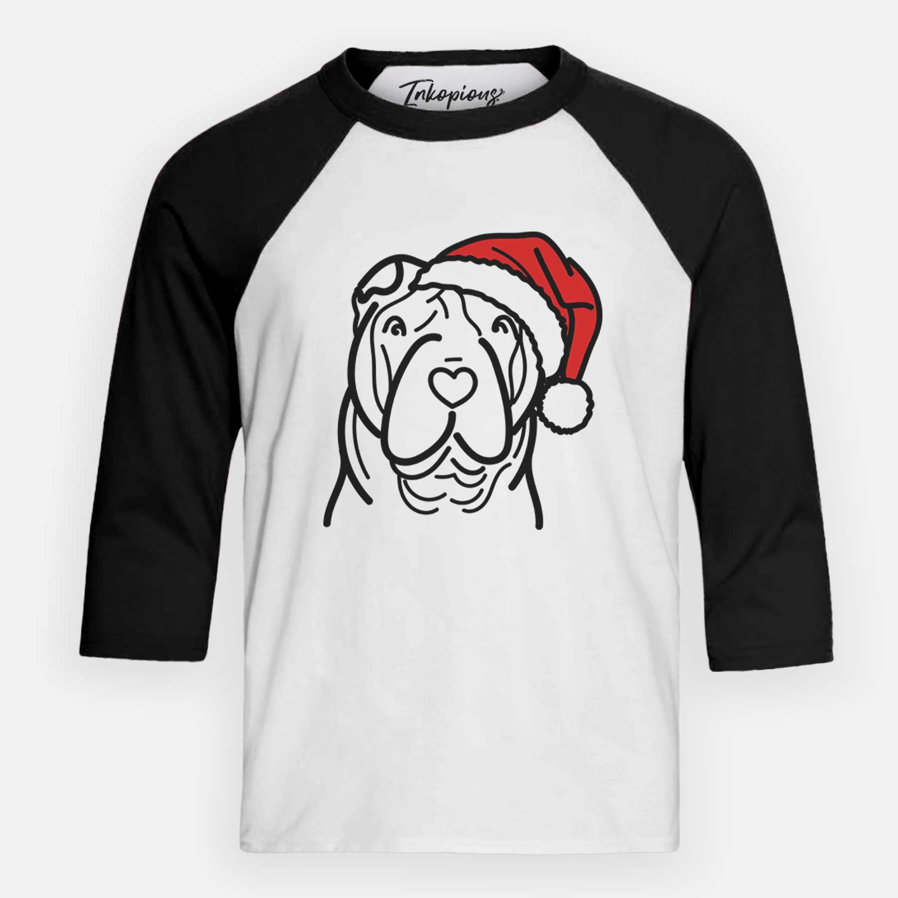 Jolly Shar Pei - Youth 3/4 Long Sleeve