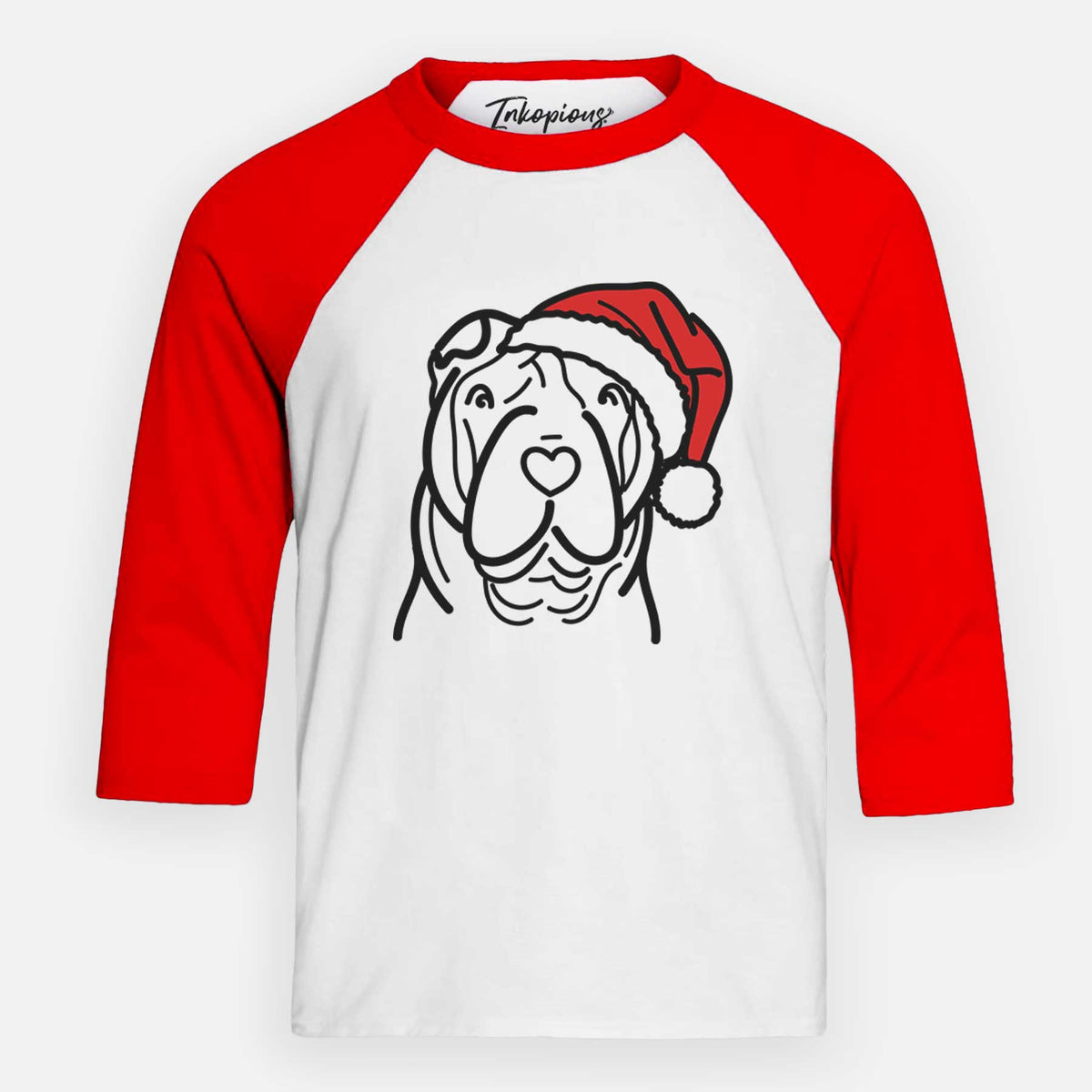 Jolly Shar Pei - Youth 3/4 Long Sleeve