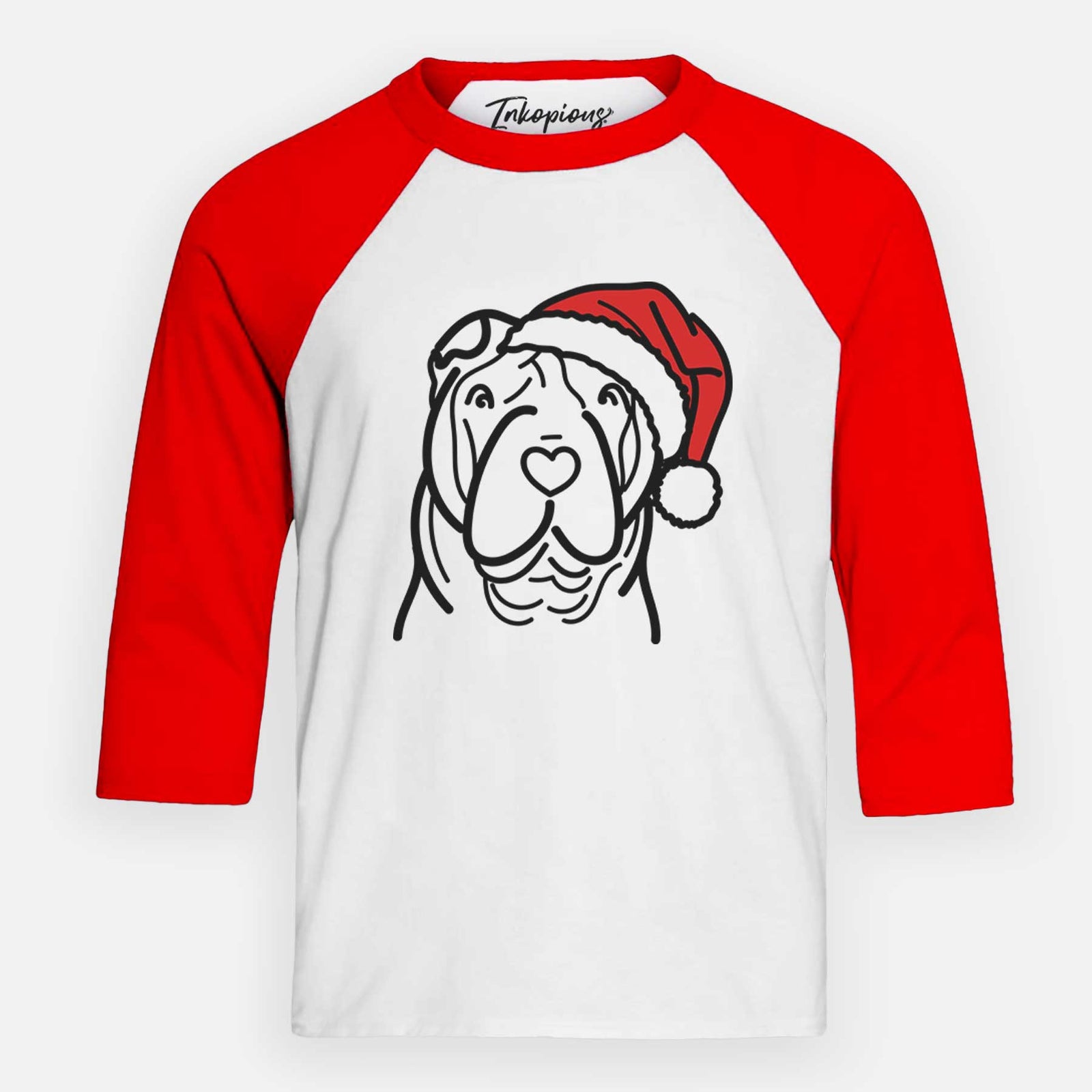 Jolly Shar Pei - Youth 3/4 Long Sleeve