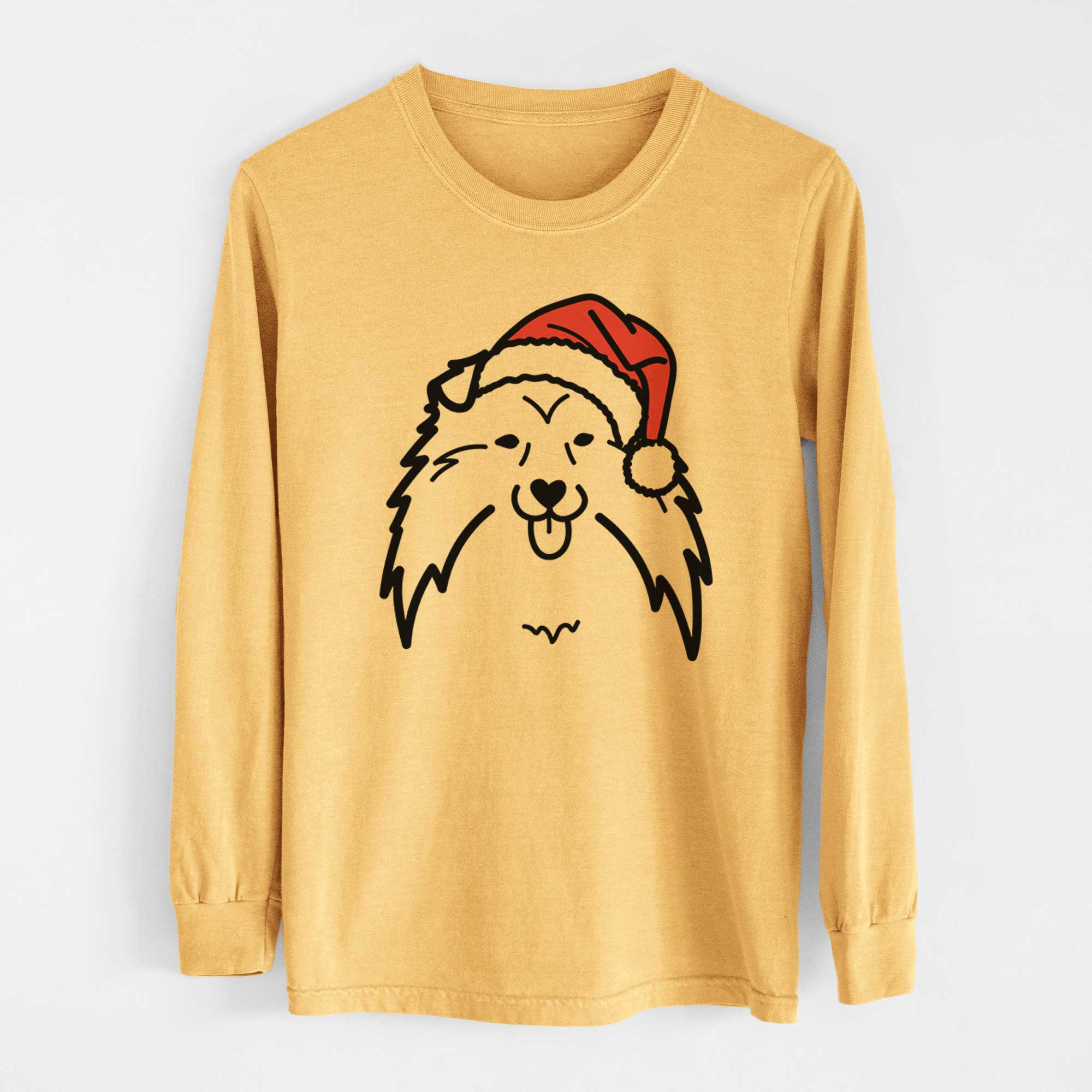 Jolly Shetland Sheepdog - Heavyweight 100% Cotton Long Sleeve