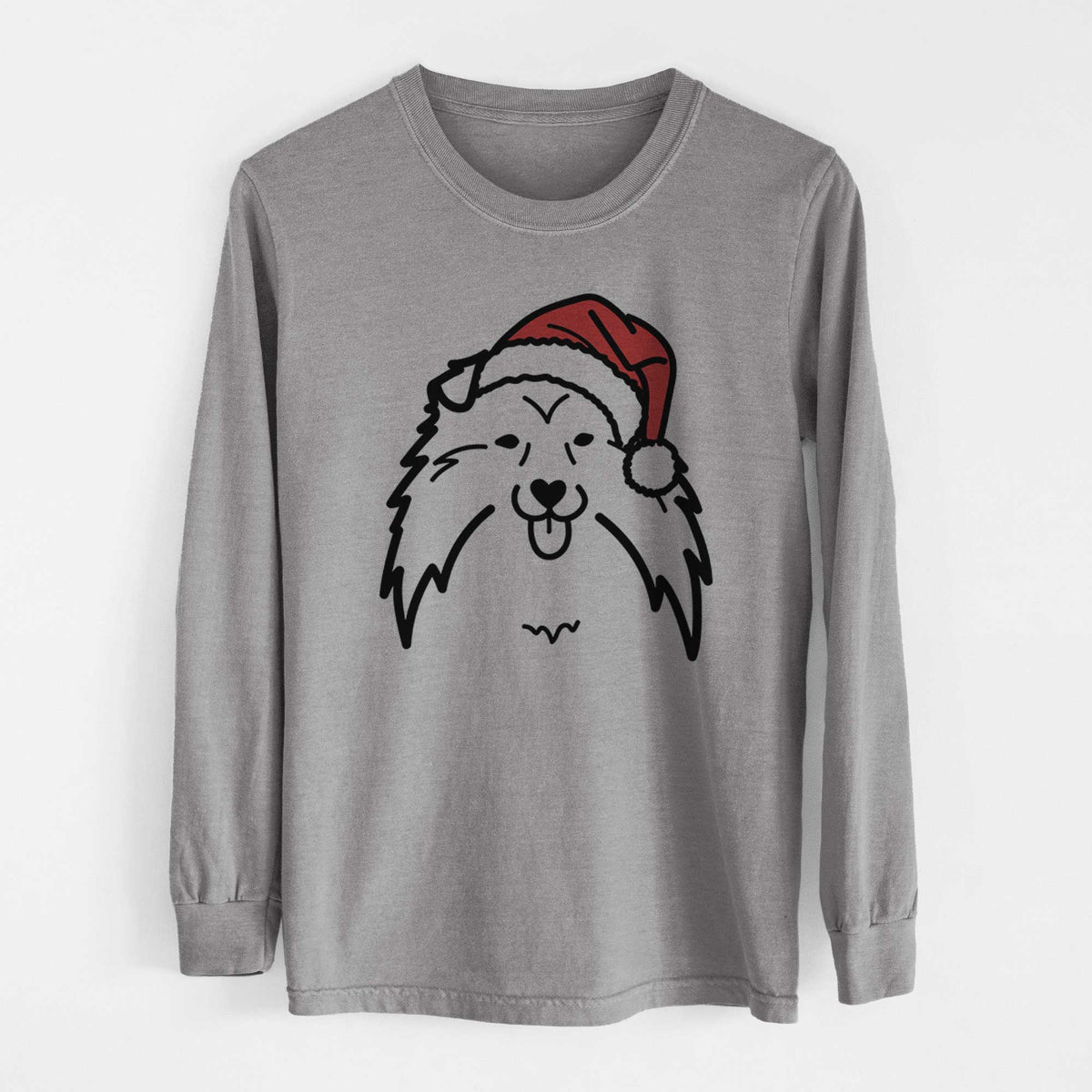 Jolly Shetland Sheepdog - Heavyweight 100% Cotton Long Sleeve