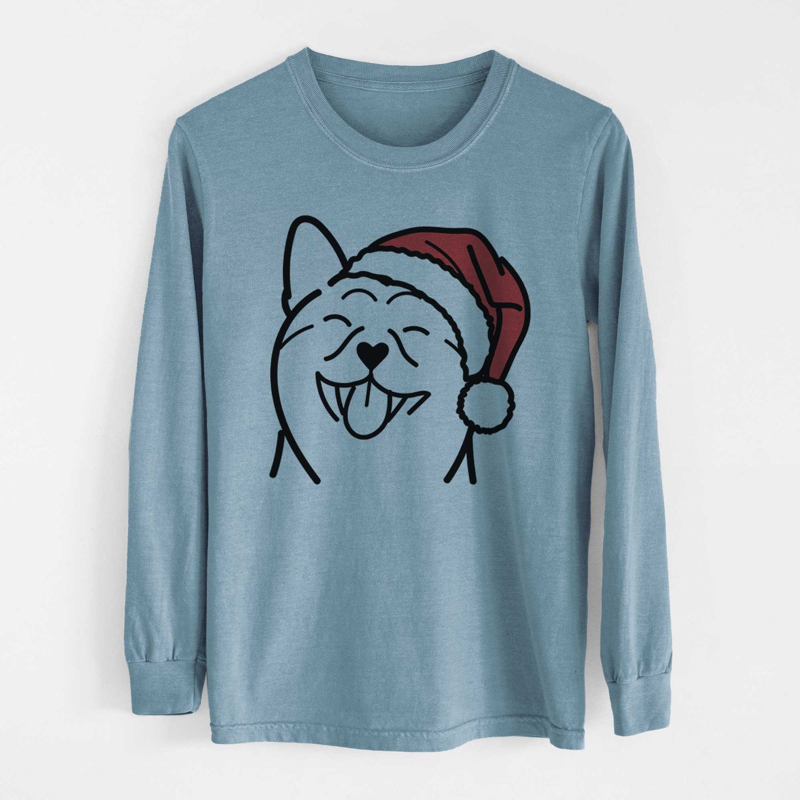Jolly Shiba Inu - Heavyweight 100% Cotton Long Sleeve