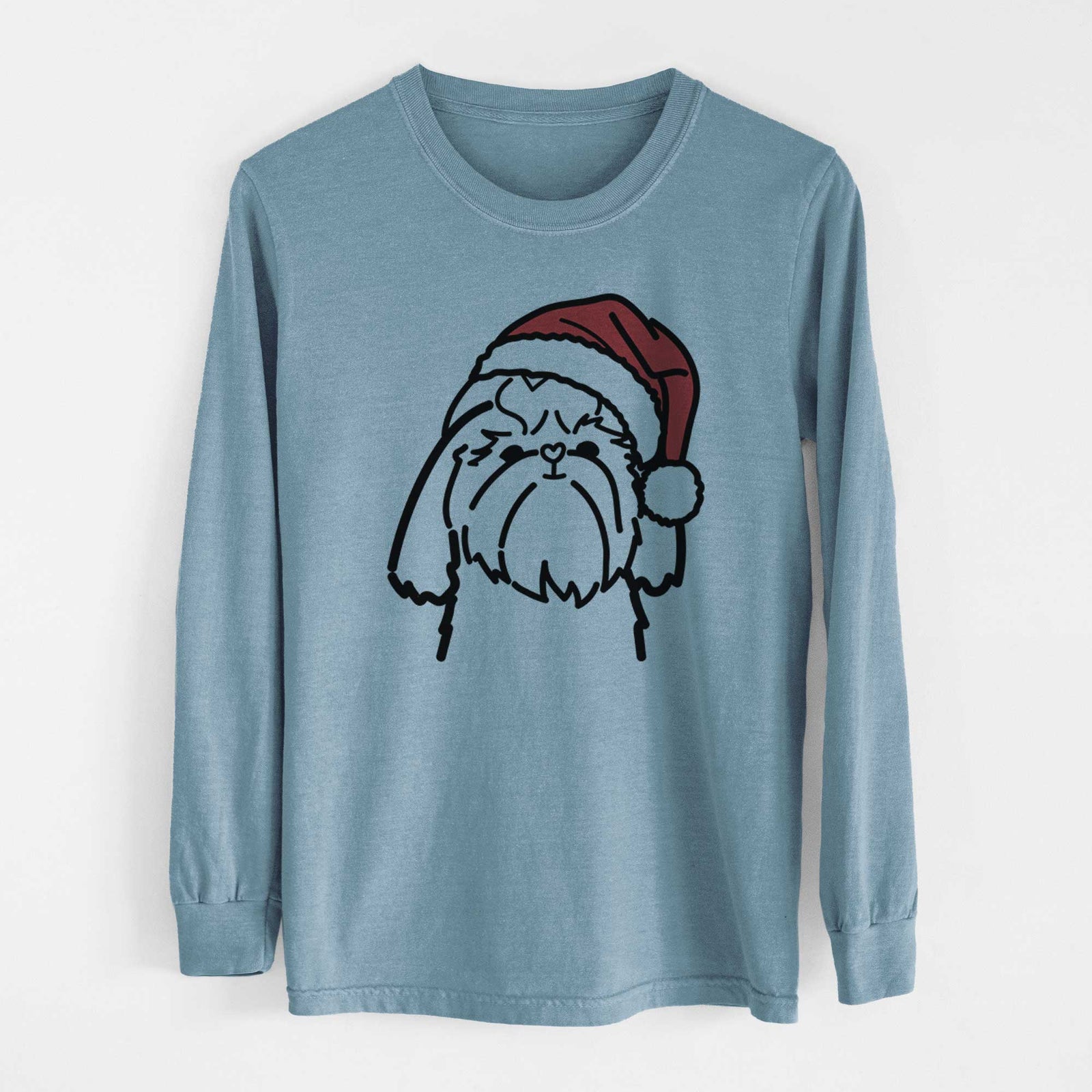 Jolly Shih Tzu - Heavyweight 100% Cotton Long Sleeve