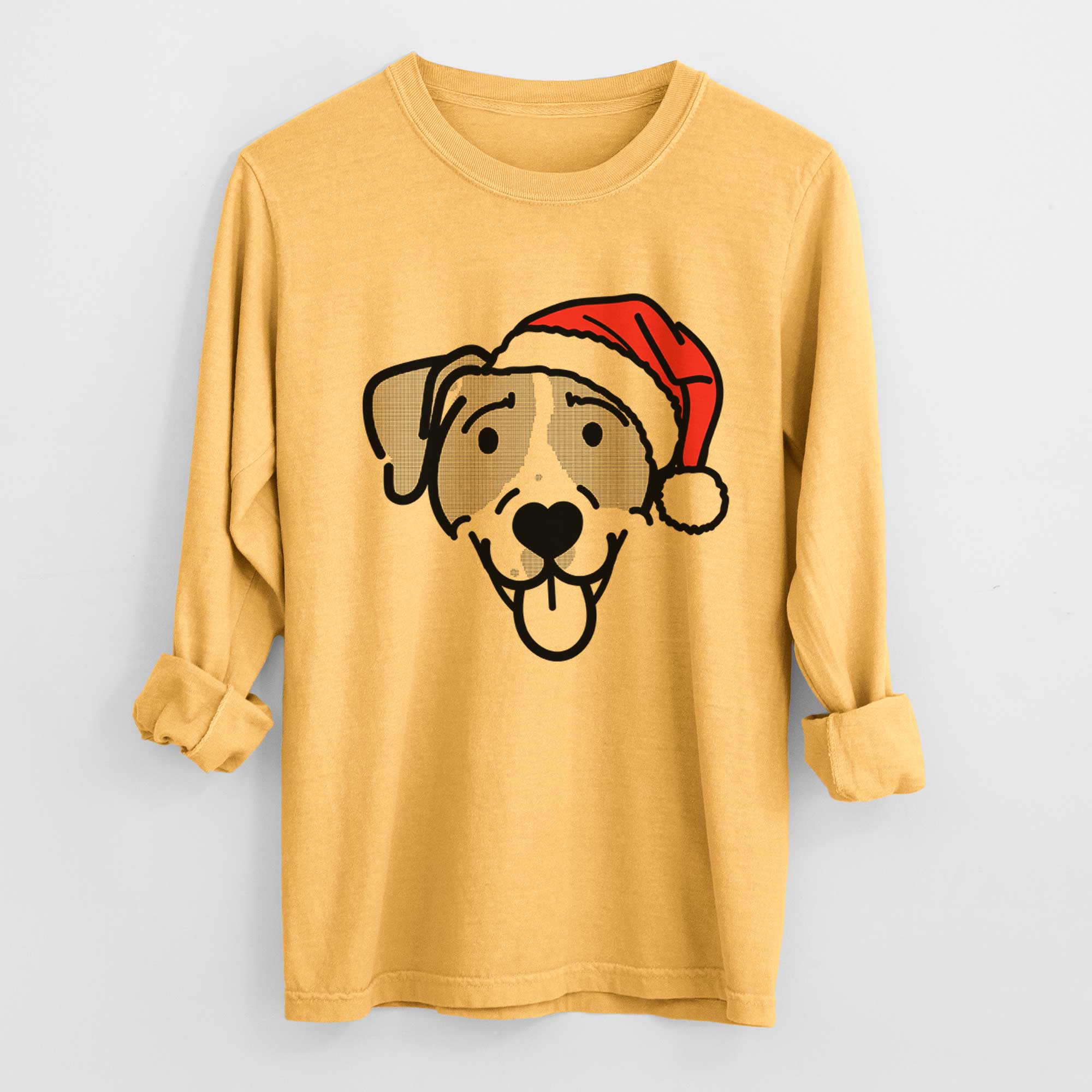 Jolly Bluetick Coonhound - Shiva - Heavyweight 100% Cotton Long Sleeve