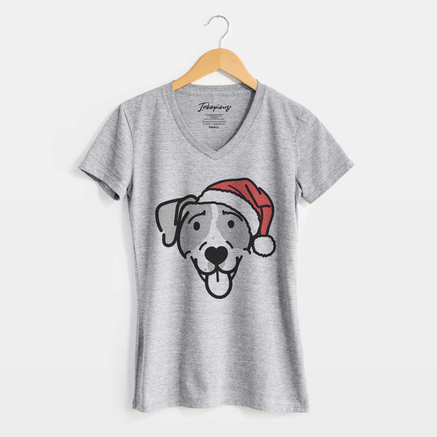 Jolly Bluetick Coonhound - Shiva - Women's V-neck Shirt