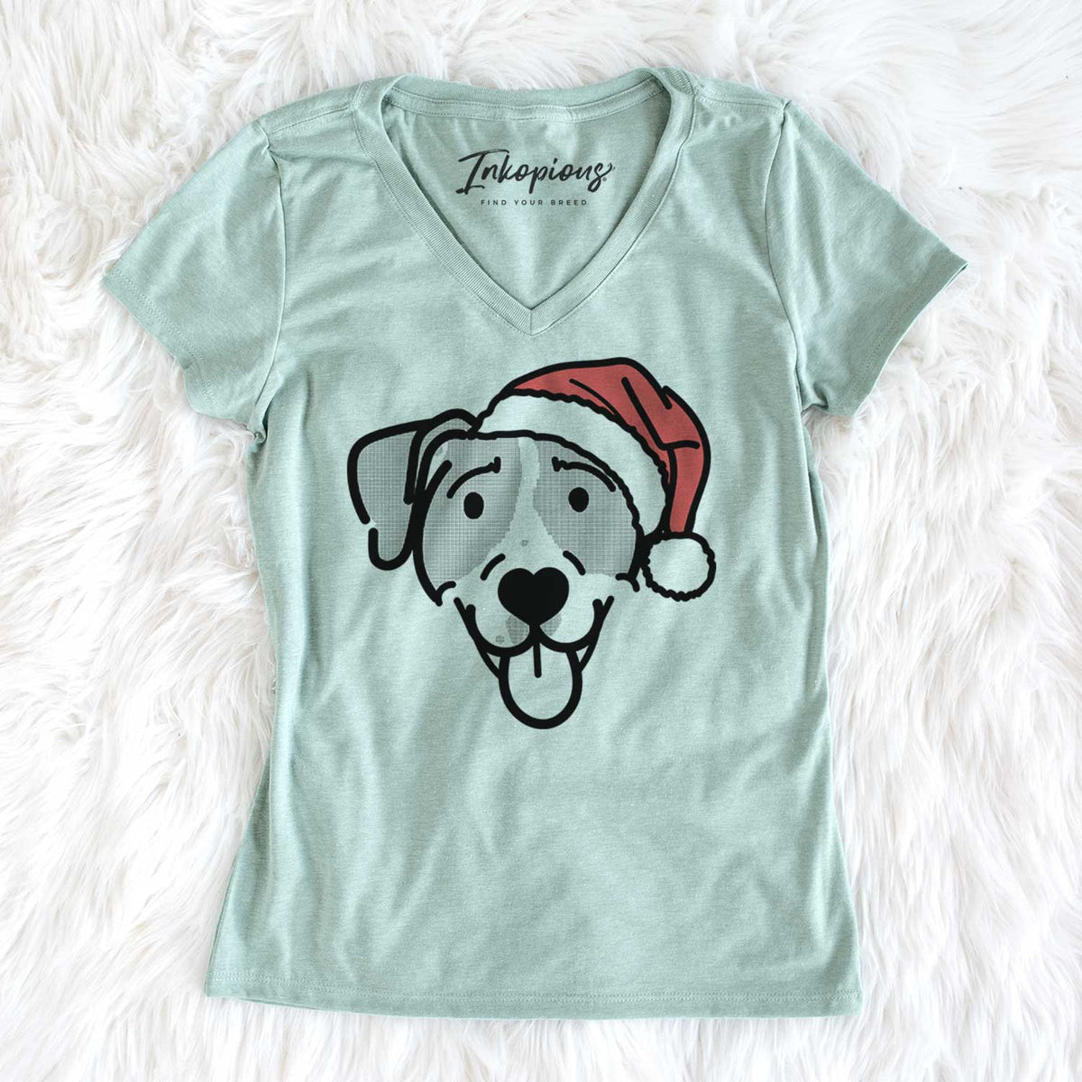 Jolly Bluetick Coonhound - Shiva - Women&#39;s V-neck Shirt