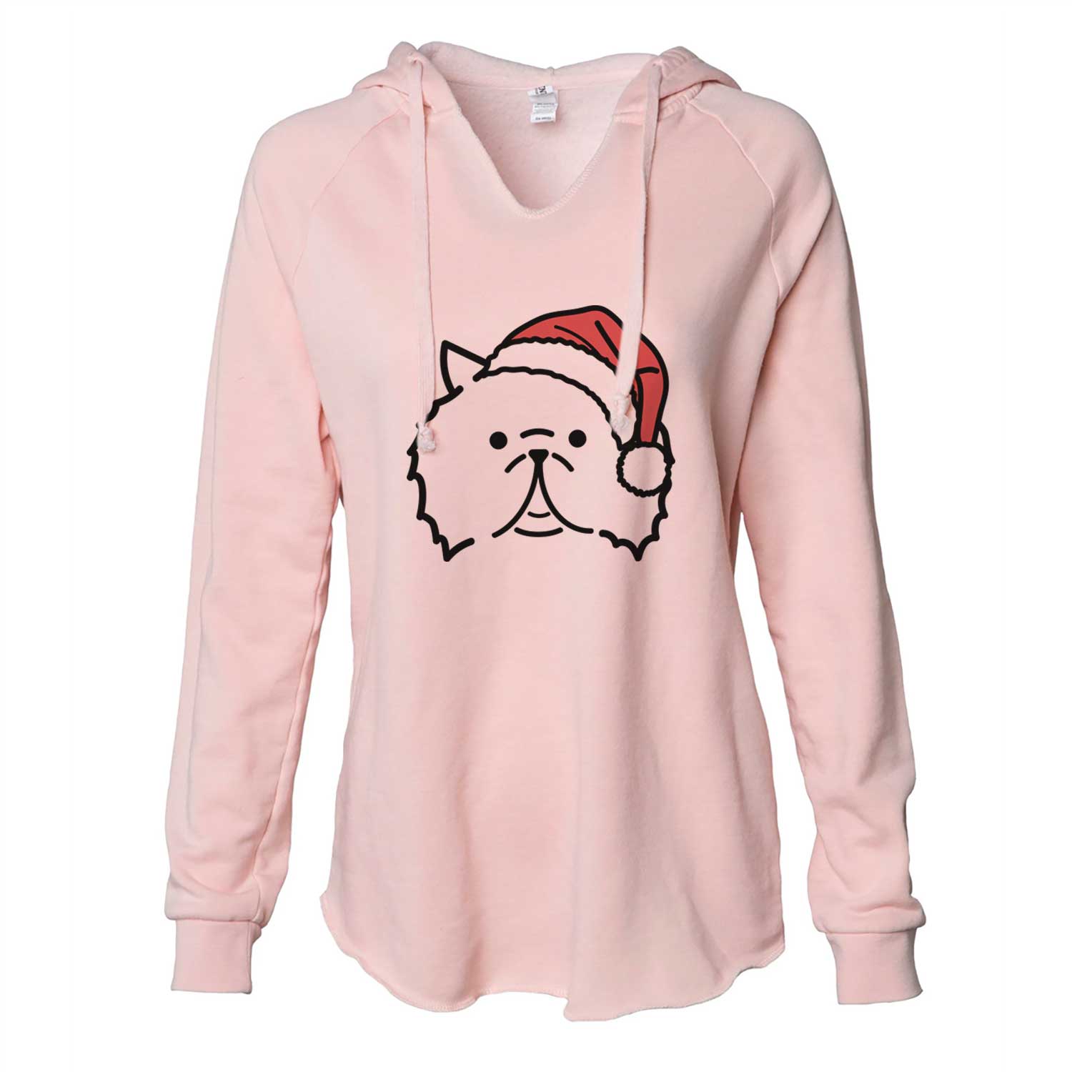 Jolly Persian Cat - Smoosh - Cali Wave Hooded Sweatshirt