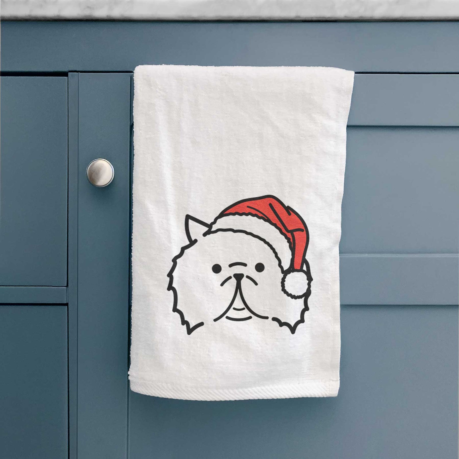 Jolly Persian Cat - Smoosh - Decorative Hand Towel