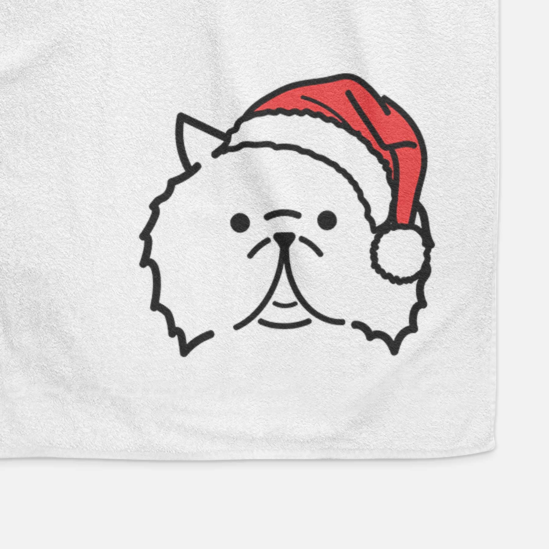 Jolly Persian Cat - Smoosh - Decorative Hand Towel