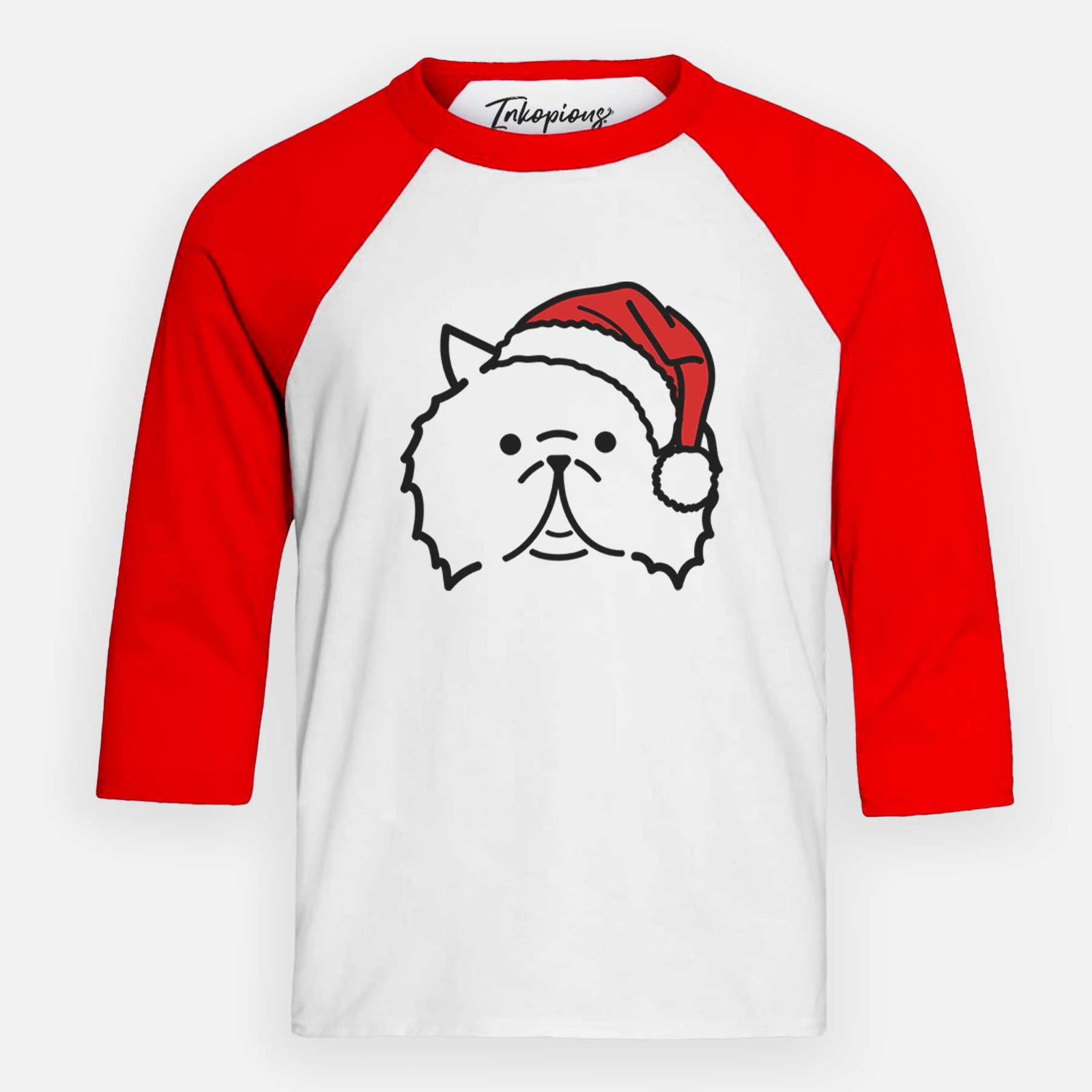 Jolly Persian Cat - Smoosh - Youth 3/4 Long Sleeve