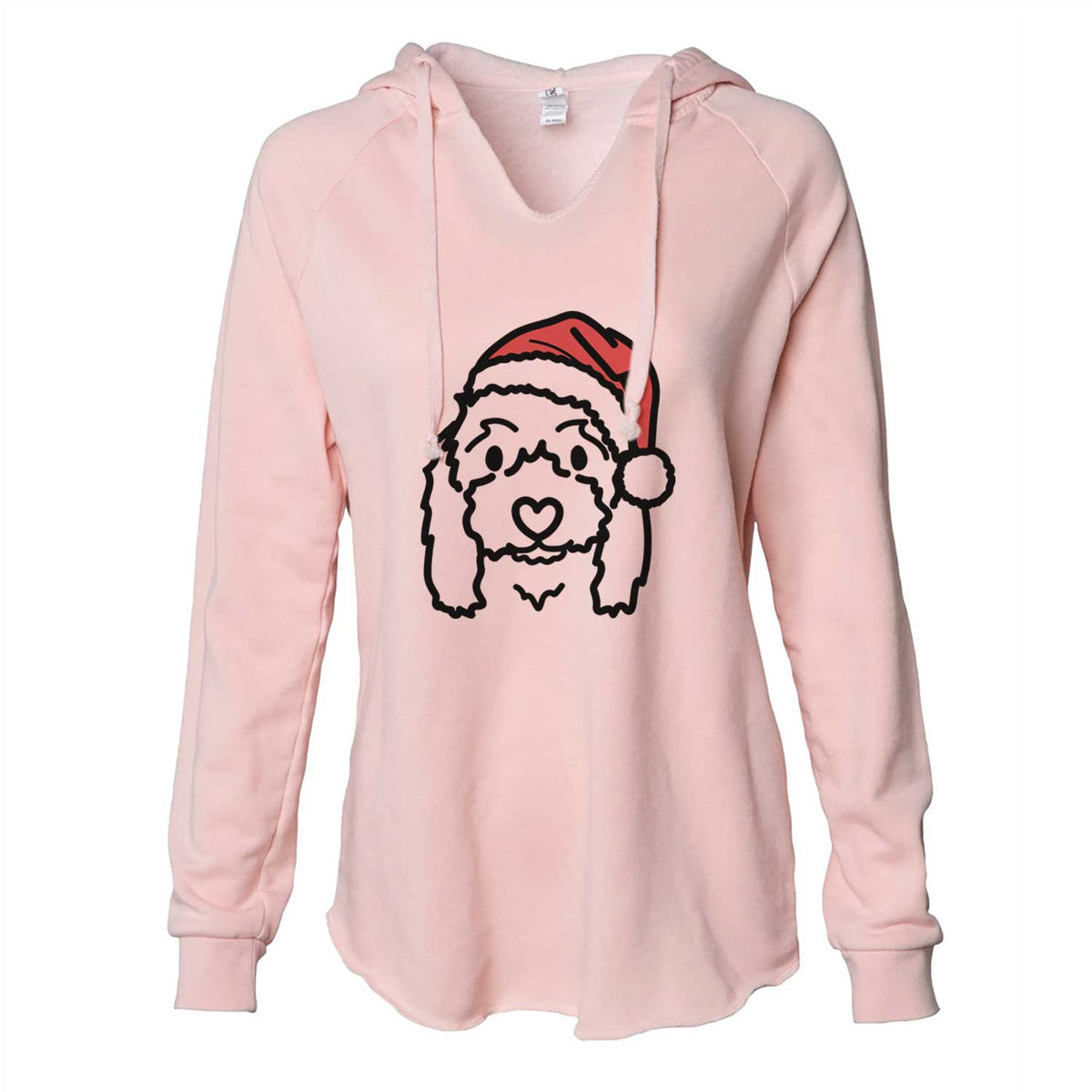 Jolly Coton de Tulear - Sophie - Cali Wave Hooded Sweatshirt