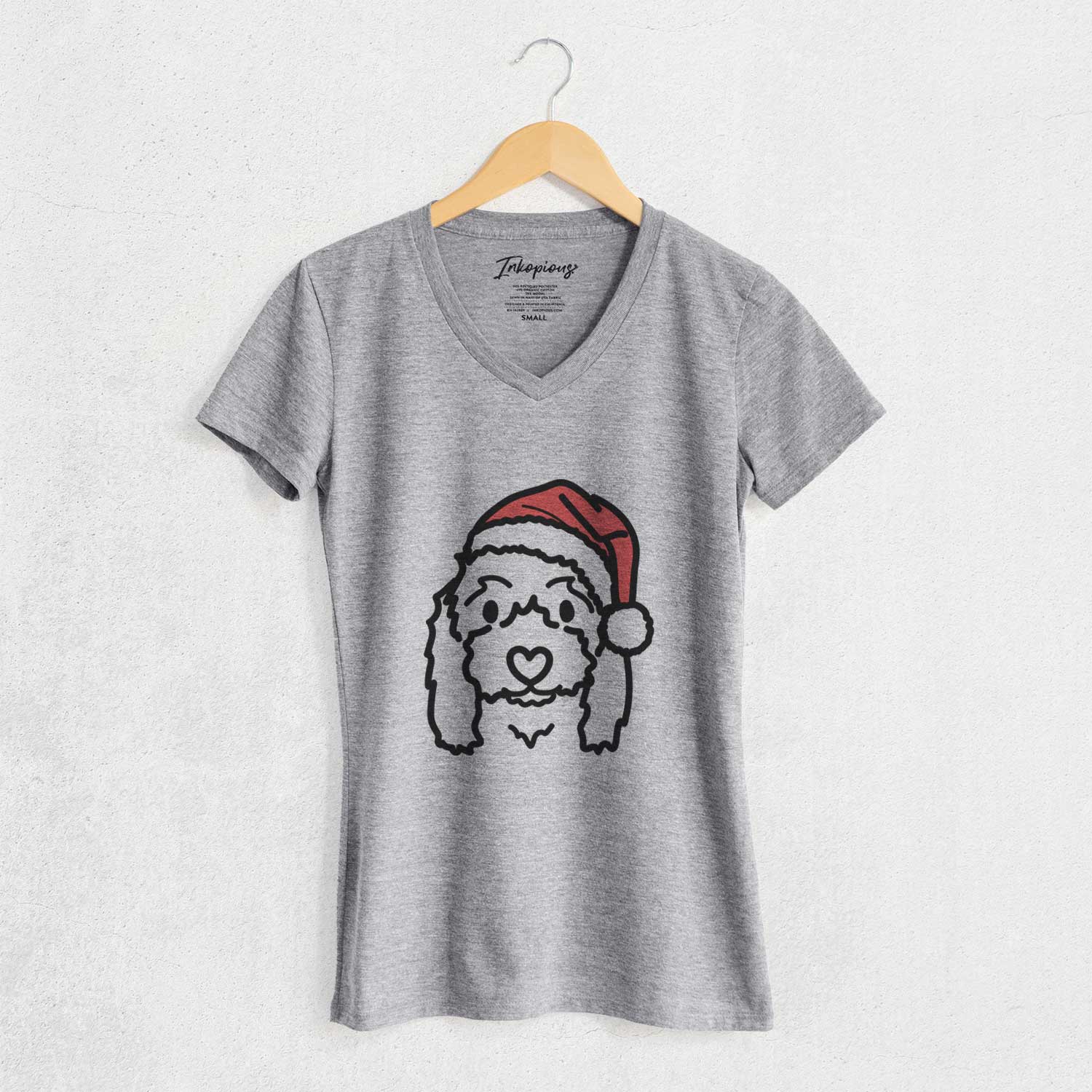 Jolly Coton de Tulear - Sophie - Women's V-neck Shirt