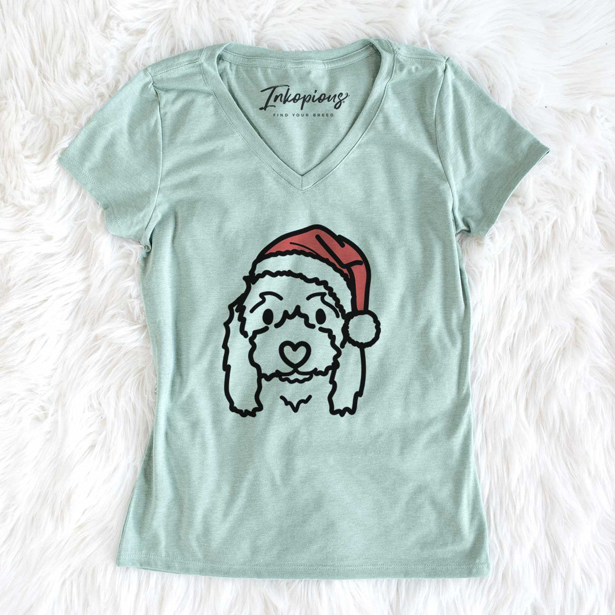 Jolly Coton de Tulear - Sophie - Women's V-neck Shirt