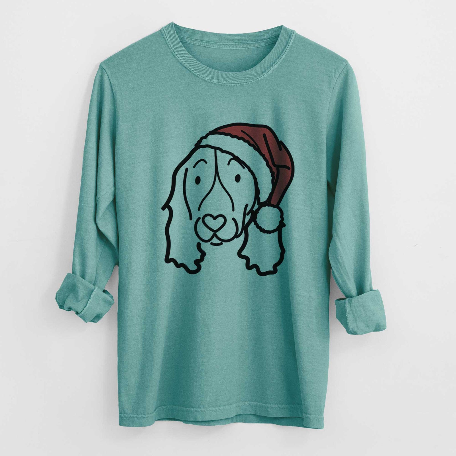 Jolly English Springer Spaniel - Heavyweight 100% Cotton Long Sleeve