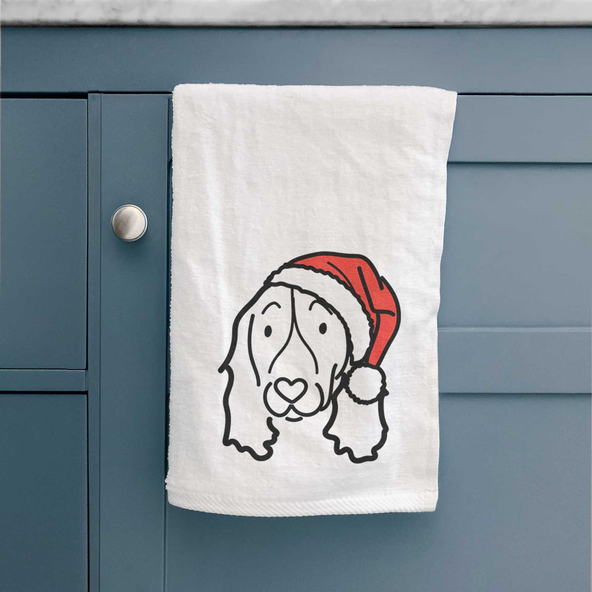 Jolly English Springer Spaniel - Decorative Hand Towel