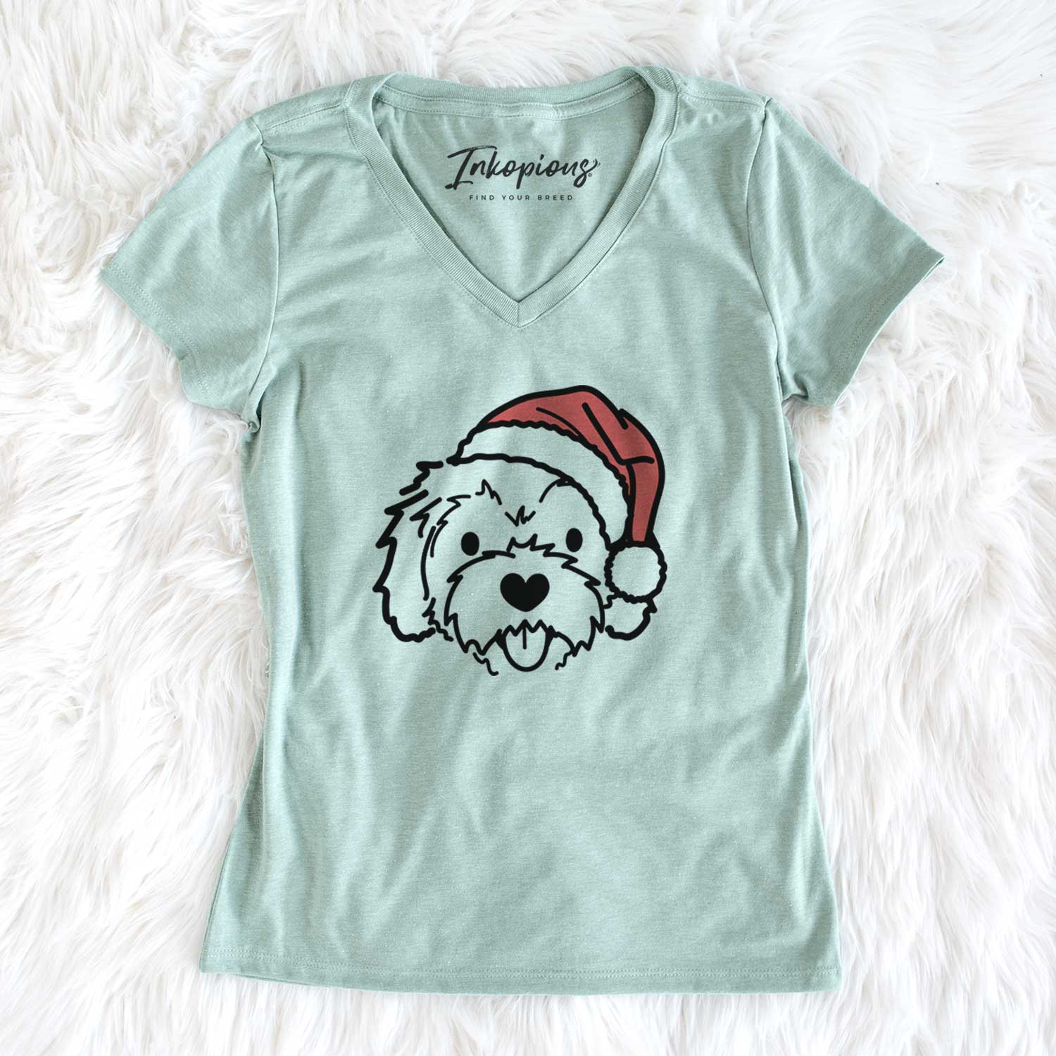 Jolly Cockapoo - Sprinkles - Women's V-neck Shirt