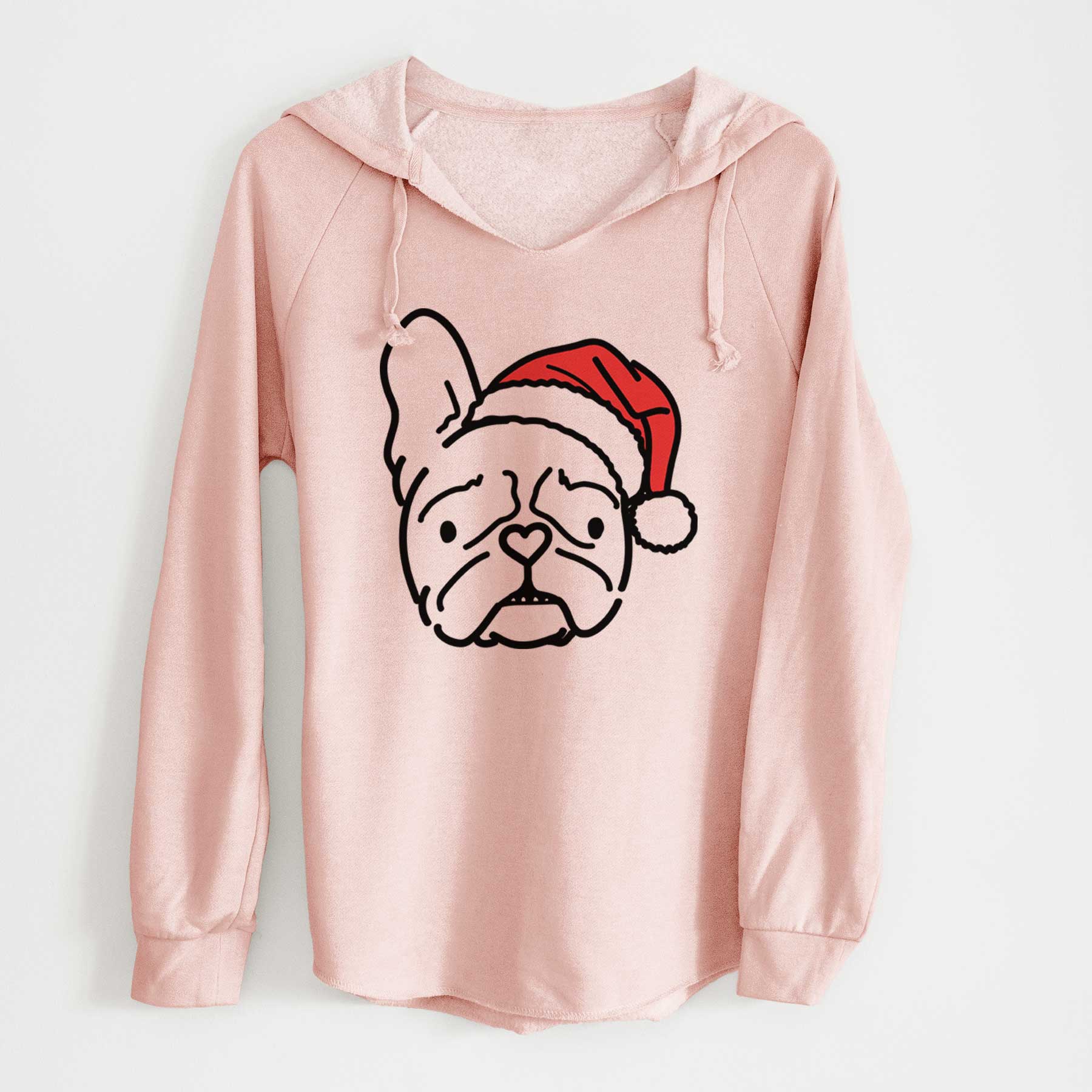 Jolly French Bulldog - Squishy - Cali Wave Hooded Sweatshirt