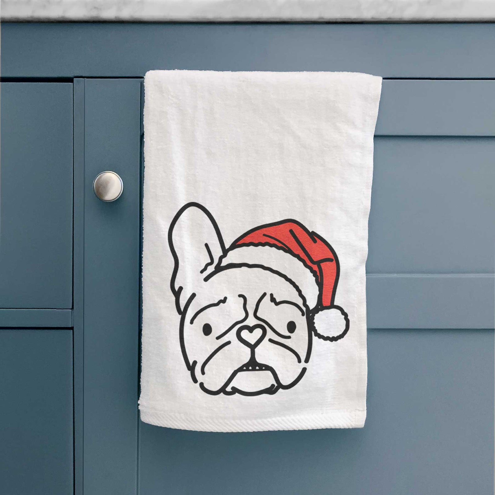 Jolly French Bulldog - Squishy - Decorative Hand Towel