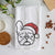 Jolly French Bulldog - Squishy - Decorative Hand Towel