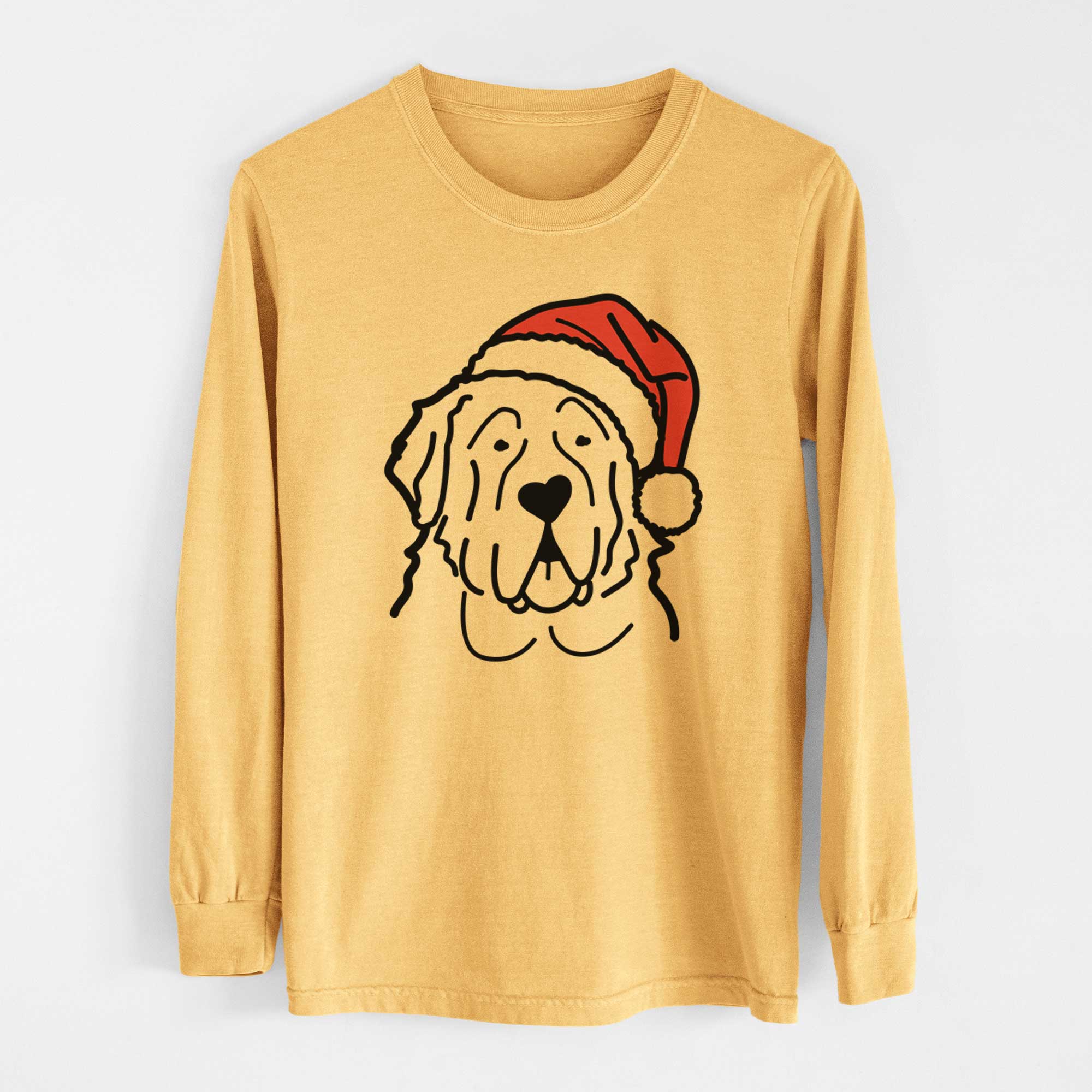 Jolly Saint Bernard - Heavyweight 100% Cotton Long Sleeve