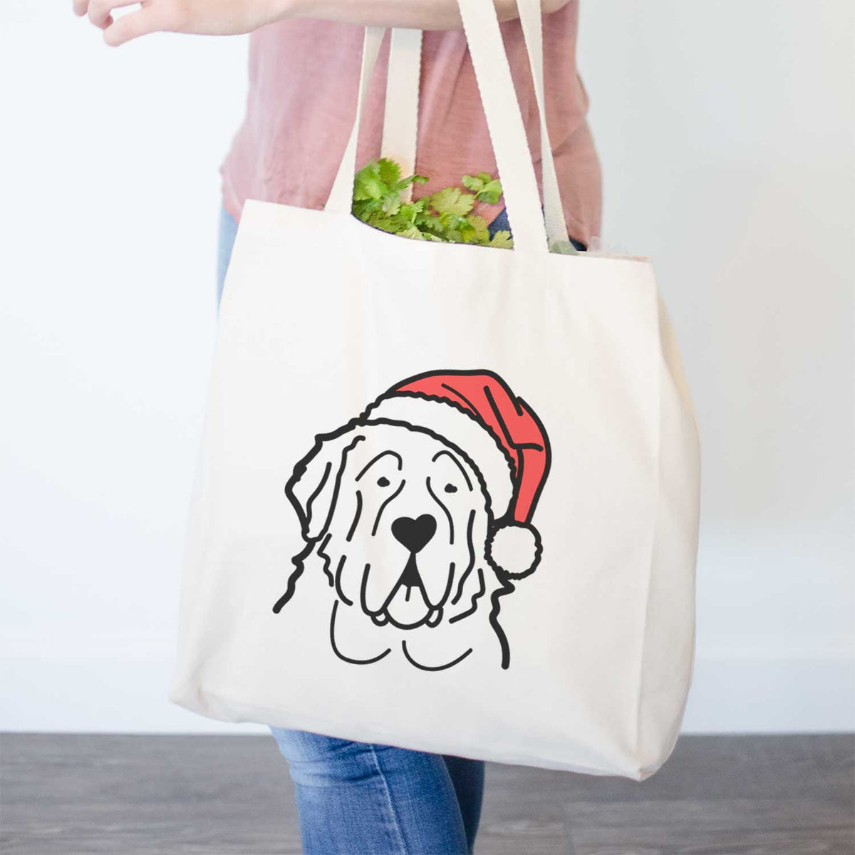 Jolly Saint Bernard - Tote Bag