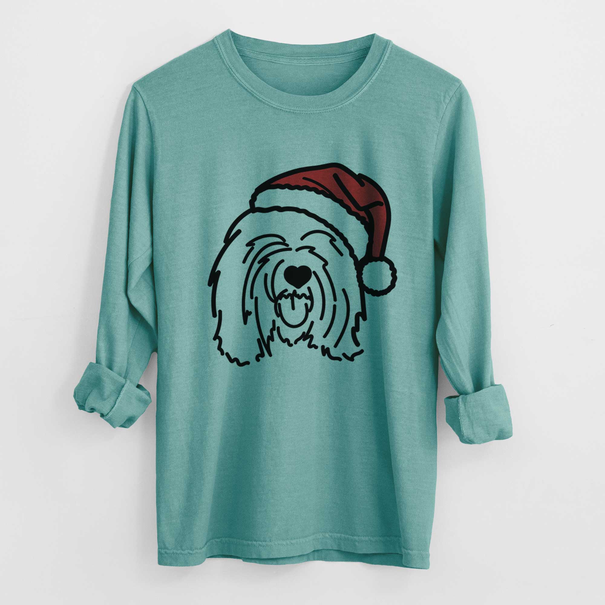 Jolly Tibetan Mastiff - Stan - Heavyweight 100% Cotton Long Sleeve