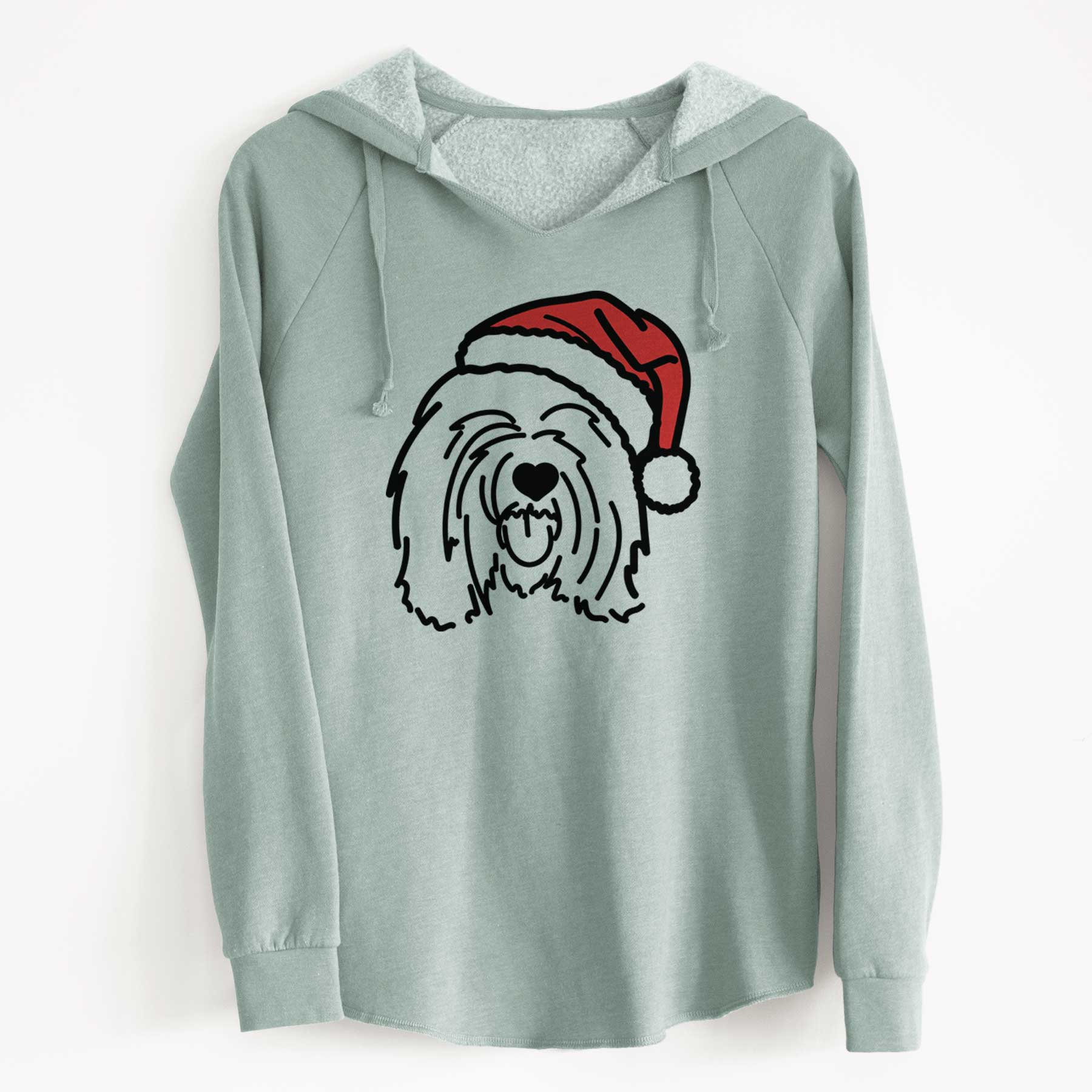 Jolly Tibetan Mastiff - Stan - Cali Wave Hooded Sweatshirt