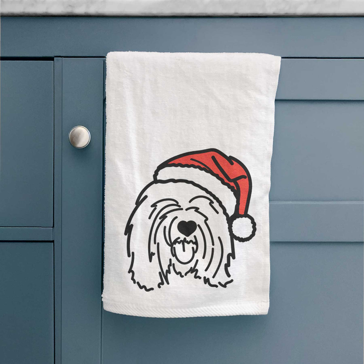 Jolly Tibetan Mastiff - Stan - Decorative Hand Towel