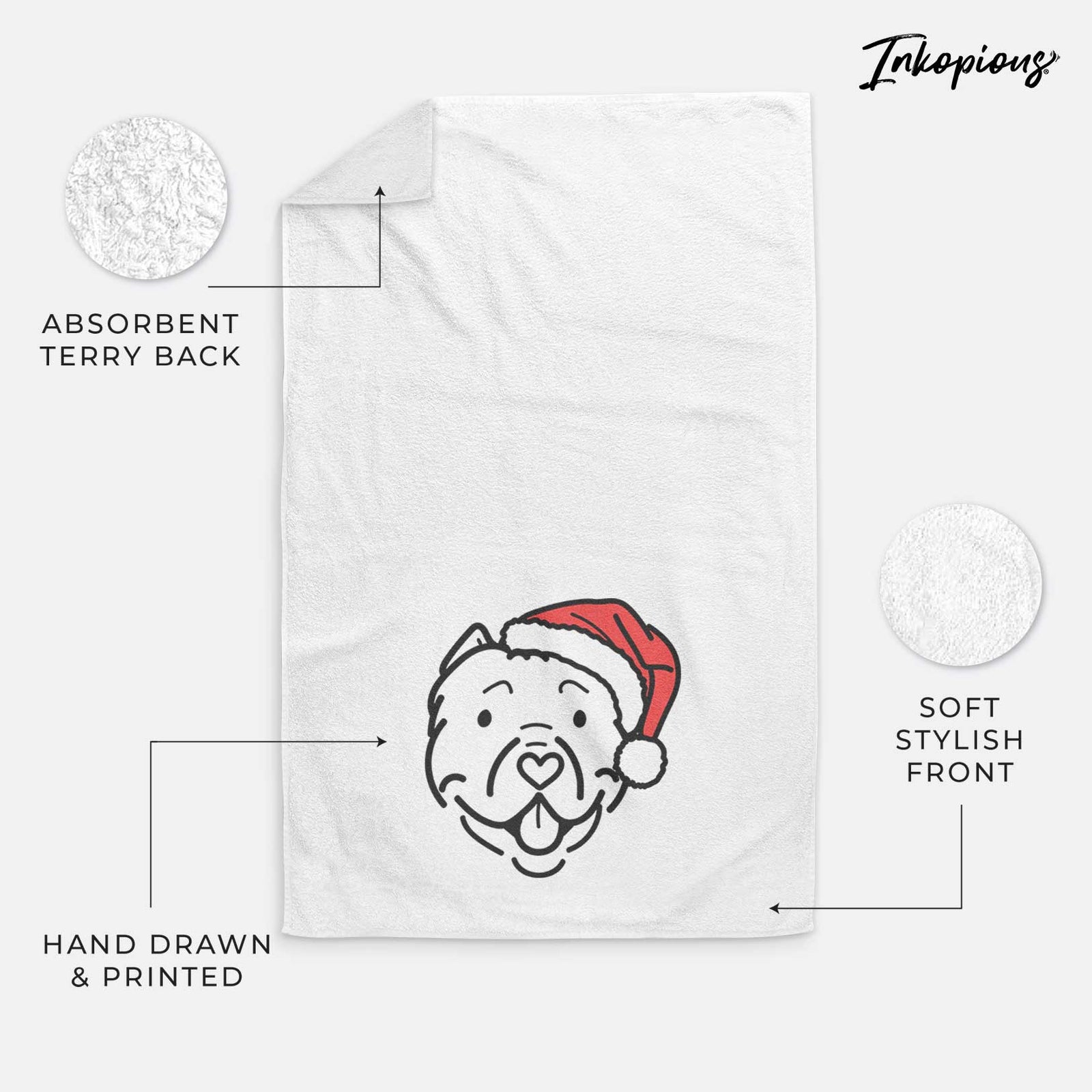 Jolly American Bully - Tank - Decorative Hand Towel