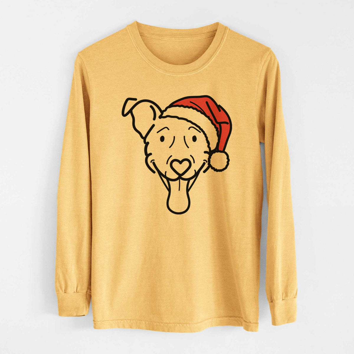 Jolly Vizsla Mix - Tegan - Heavyweight 100% Cotton Long Sleeve
